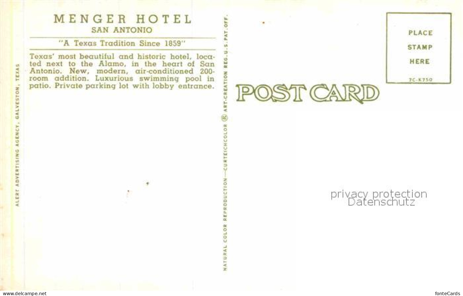 12869866 San_Antonio_Texas Menger Hotel  - Other & Unclassified