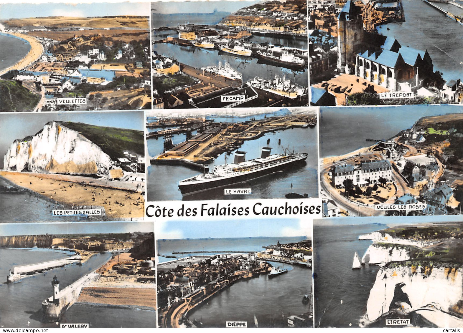 76-COTE DES FALAISES CAUCHOISES-N°3784-A/0043 - Andere & Zonder Classificatie