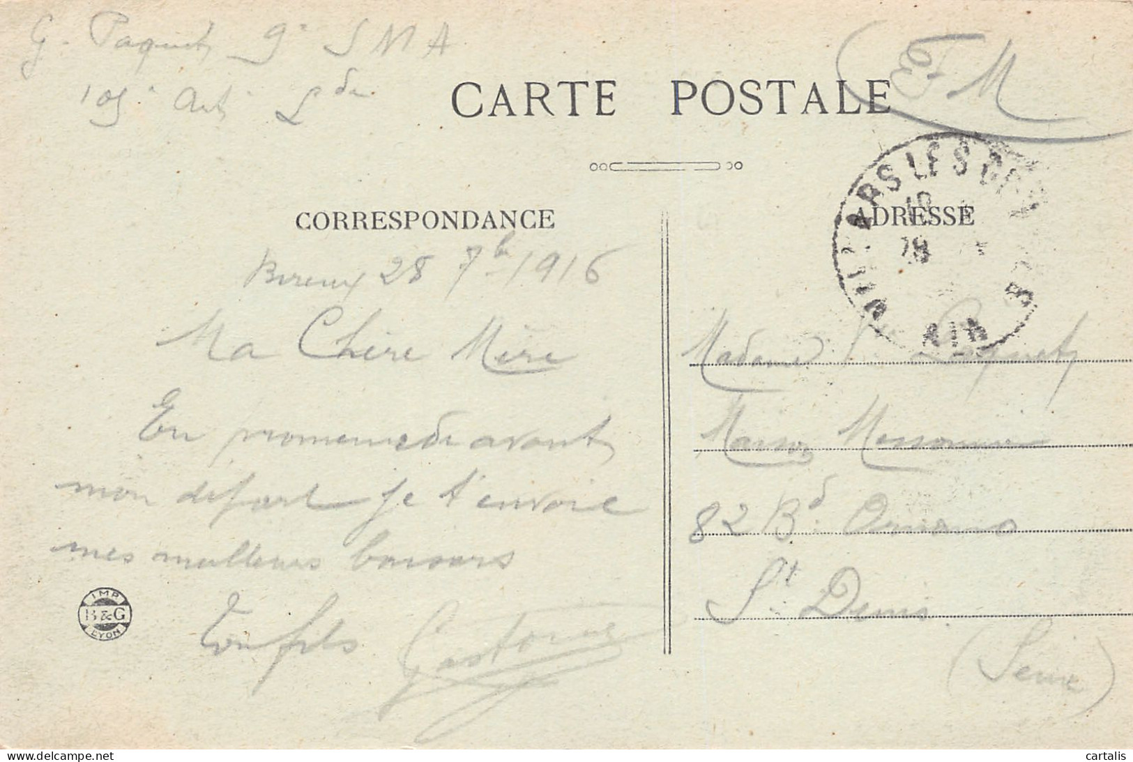 01-BRESSE-N°3783-E/0361 - Zonder Classificatie