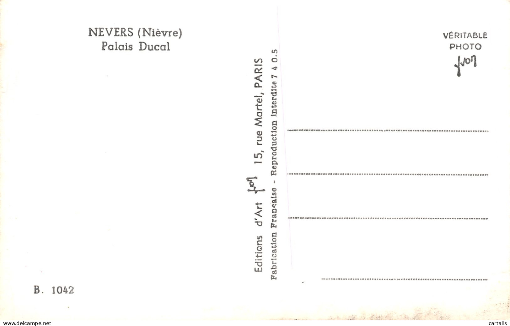 58-NEVERS-N°3785-C/0015 - Nevers