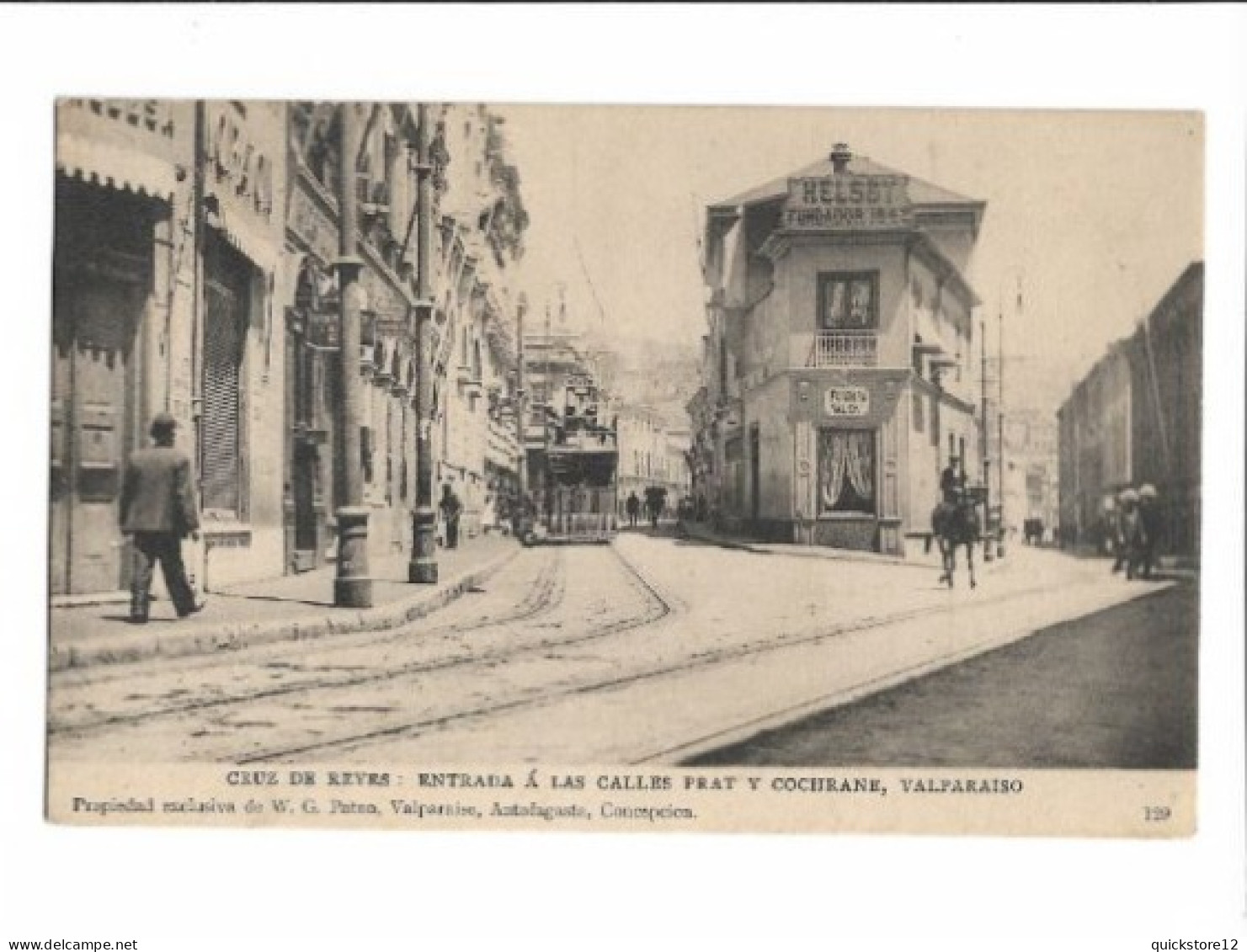 Cruz De Reyes: Entrada á Las Calles Prat Y Cochrane, Valparaíso   - 6960 - Chile