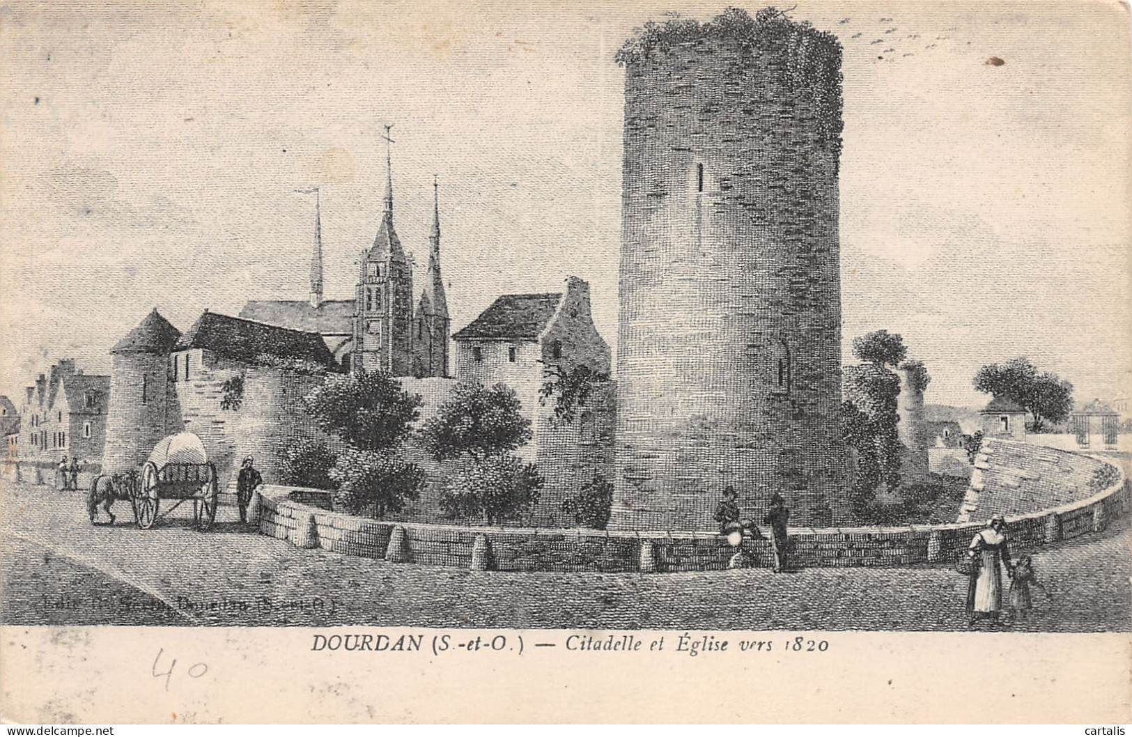 91-DOURDAN-N°3785-B/0219 - Dourdan