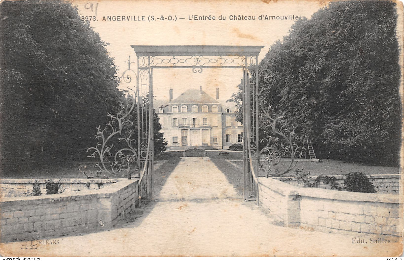 91-ANGERVILLE-N°3785-B/0015 - Angerville