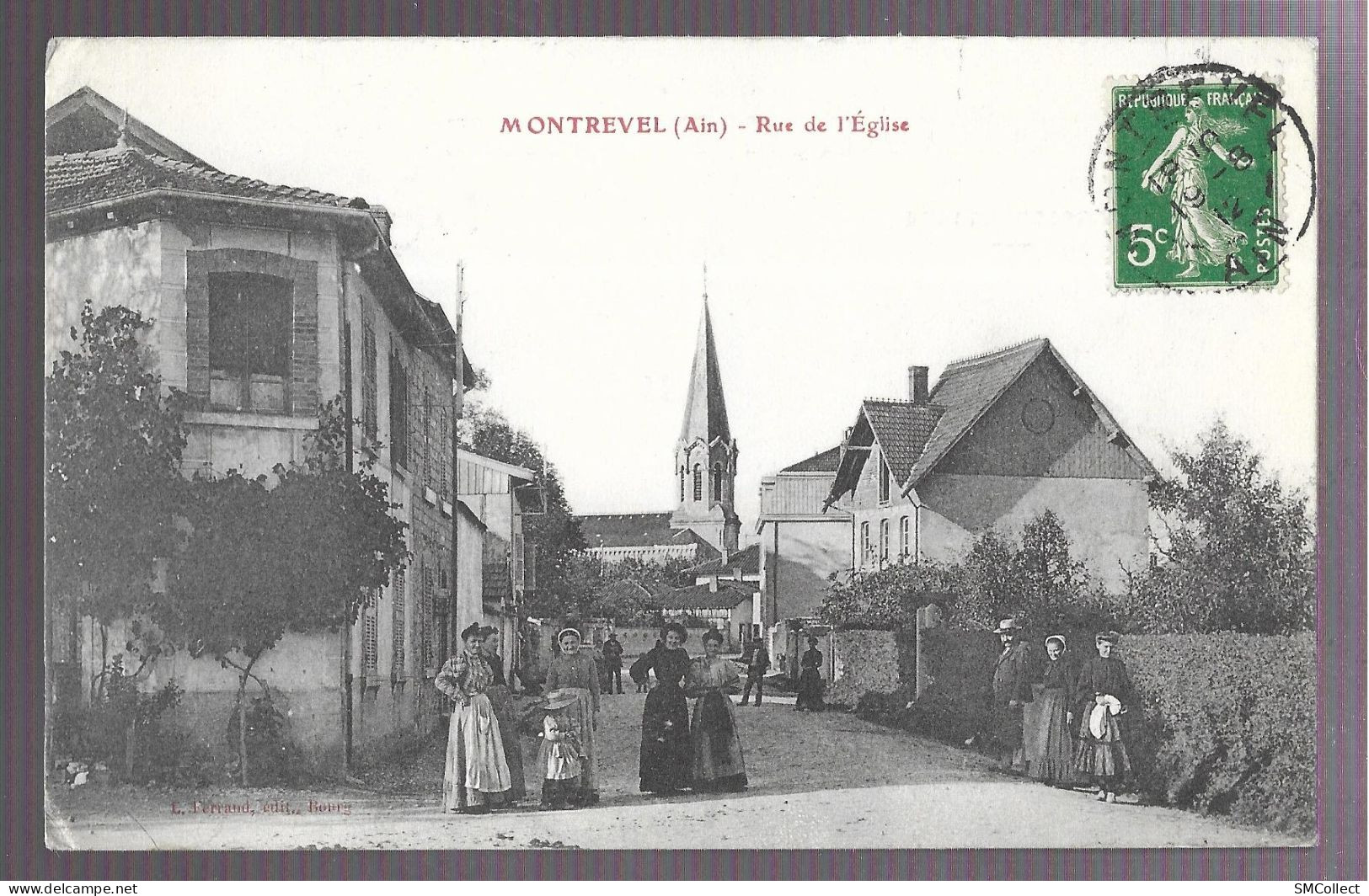 Montrevel, Rue De L'église (A17p20) - Zonder Classificatie