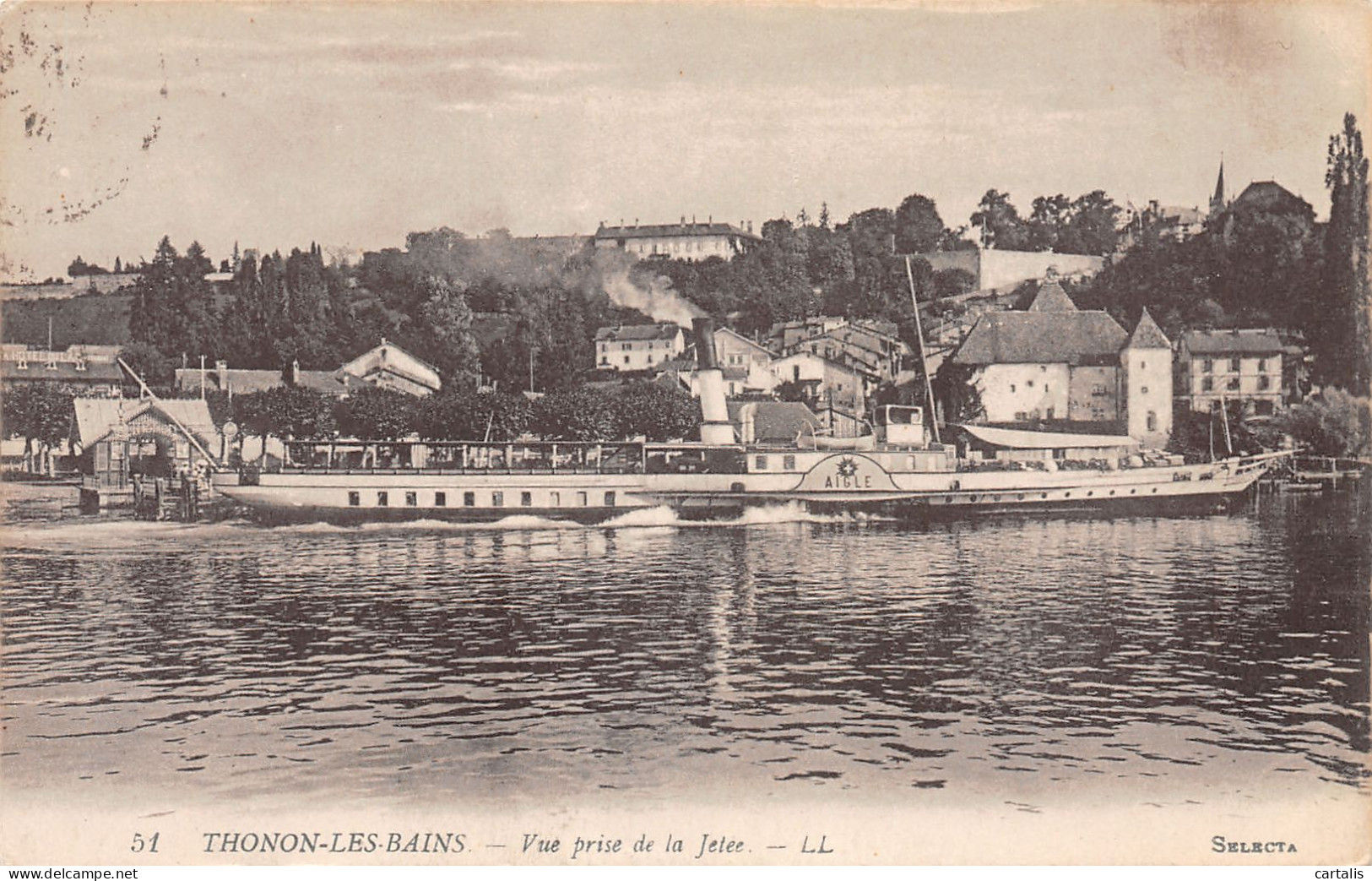 74-THONON LES BAINS-N°3785-A/0093 - Thonon-les-Bains