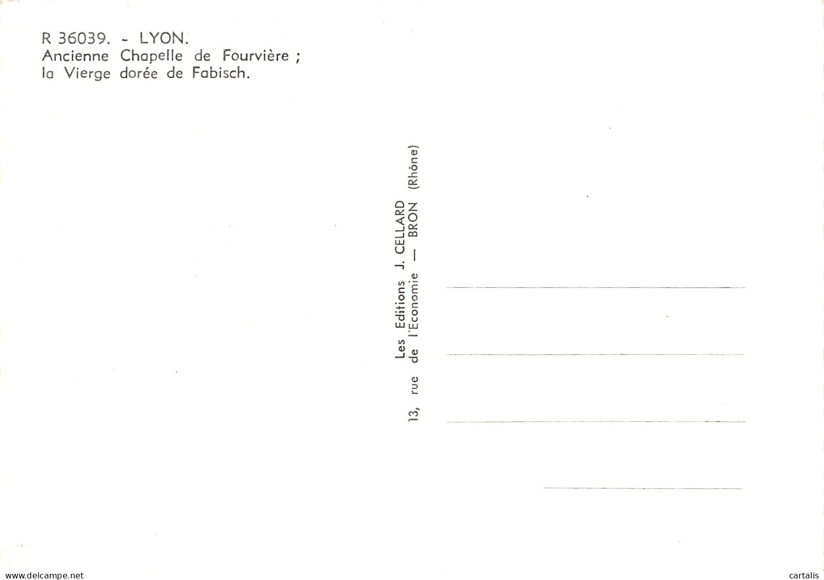 69-LYON-N°3784-B/0359 - Other & Unclassified