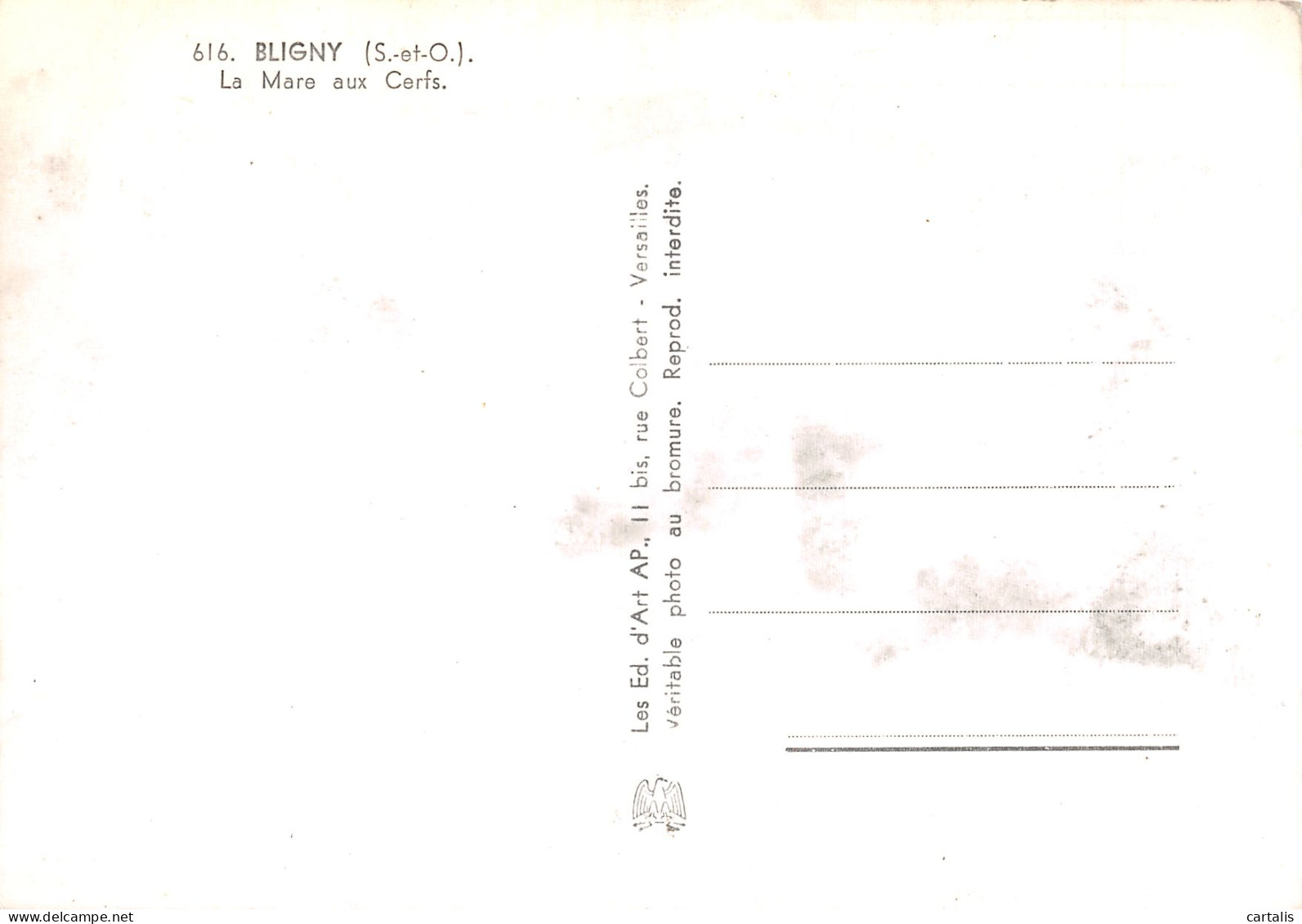 91-BLIGNY-N°3784-B/0351 - Sonstige & Ohne Zuordnung