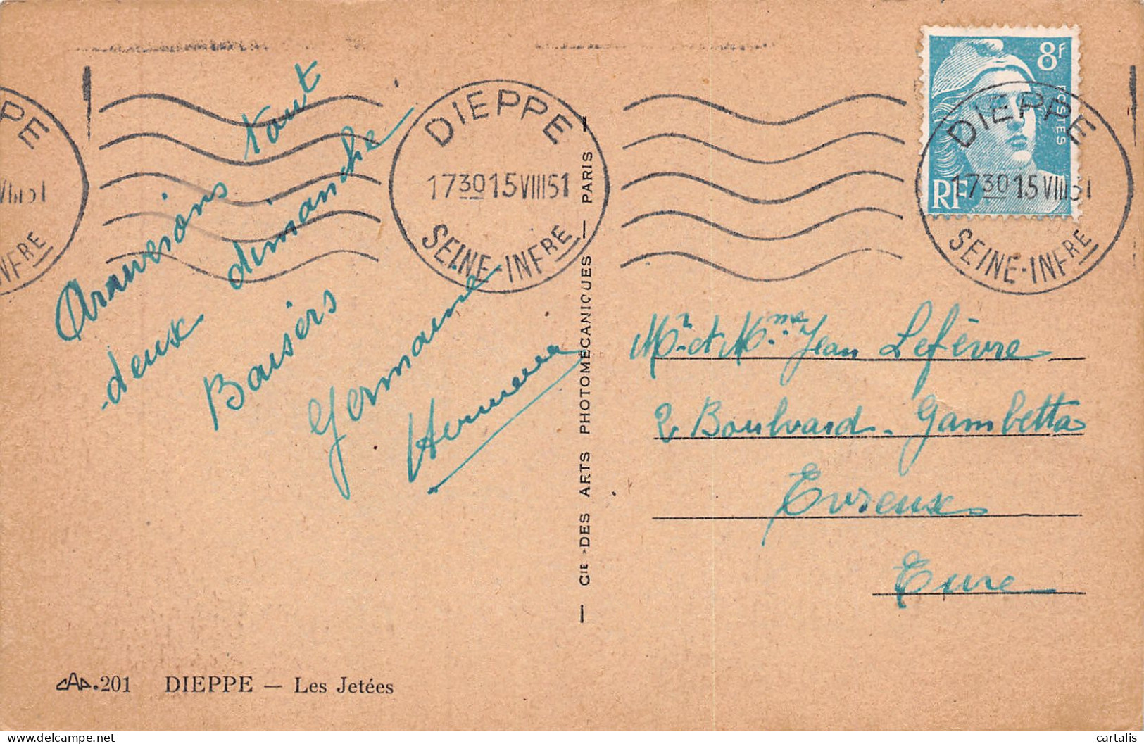 76-DIEPPE-N°3785-E/0195 - Dieppe