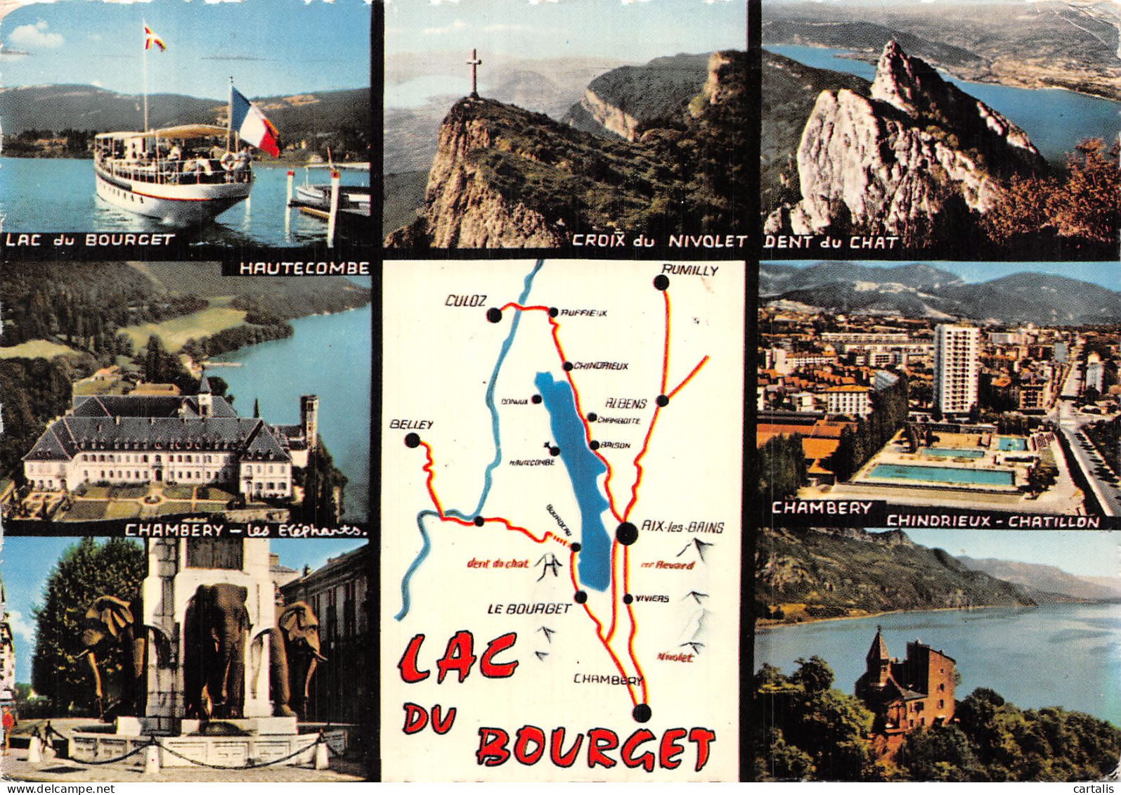 73-LE LAC DU BOURGET-N° 4419-C/0203 - Other & Unclassified