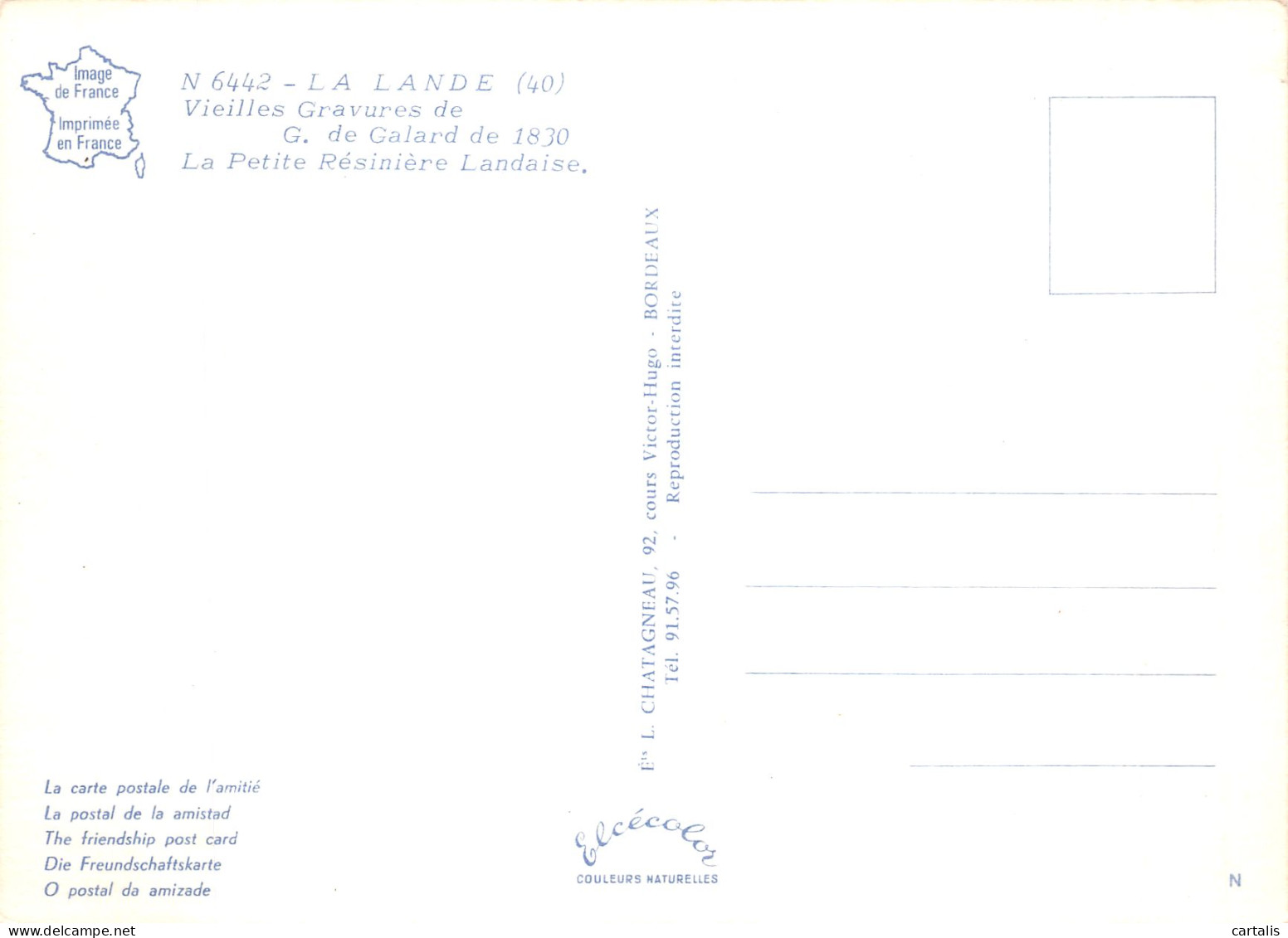 40-LA LANDE-N° 4419-C/0197 - Other & Unclassified