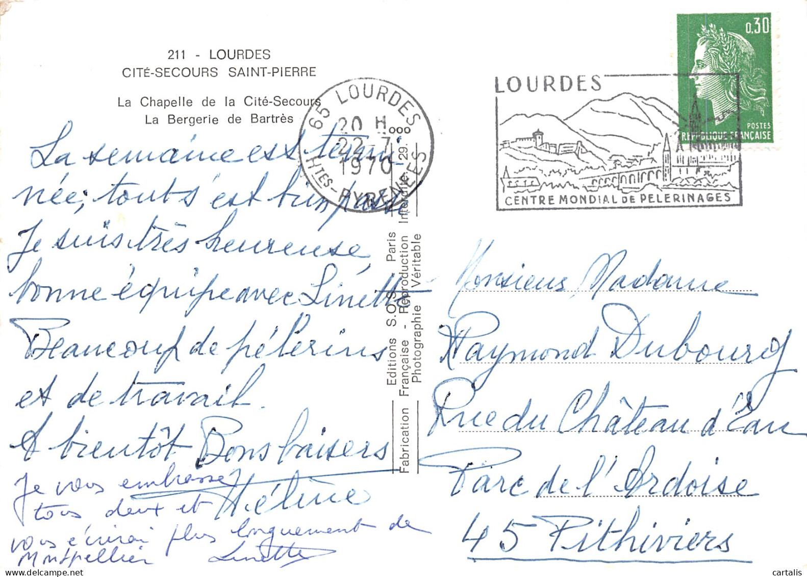 65-LOURDES-N° 4419-C/0045 - Lourdes