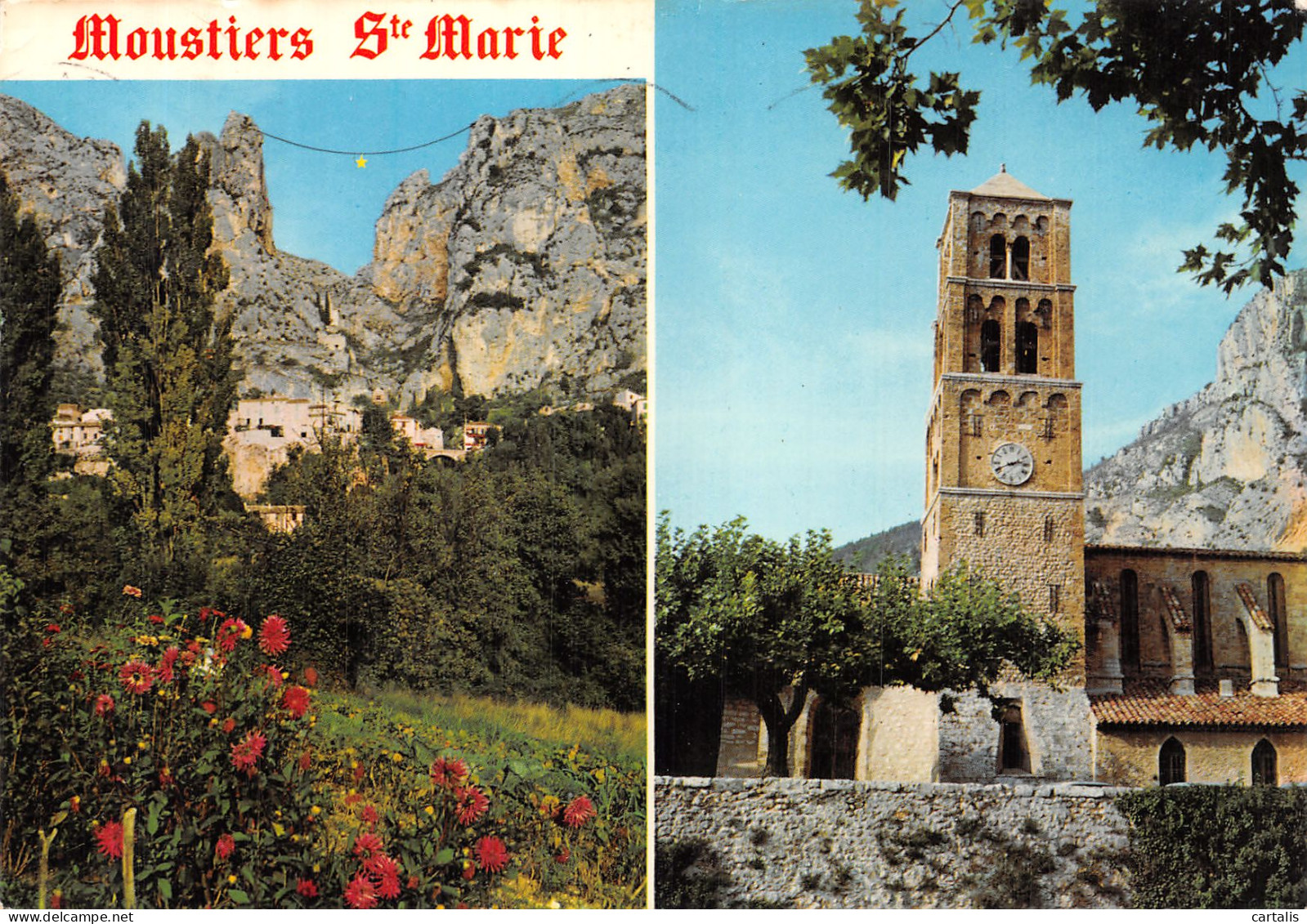 83-MOUSTIERS SAINTE MARIE-N° 4419-C/0001 - Autres & Non Classés