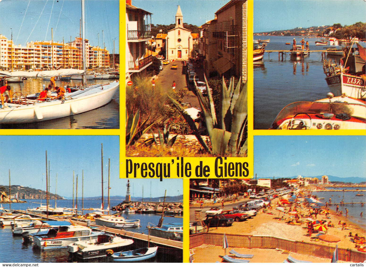 83-PRESQU ILE DE GIENS HYERES-N° 4419-B/0339 - Autres & Non Classés