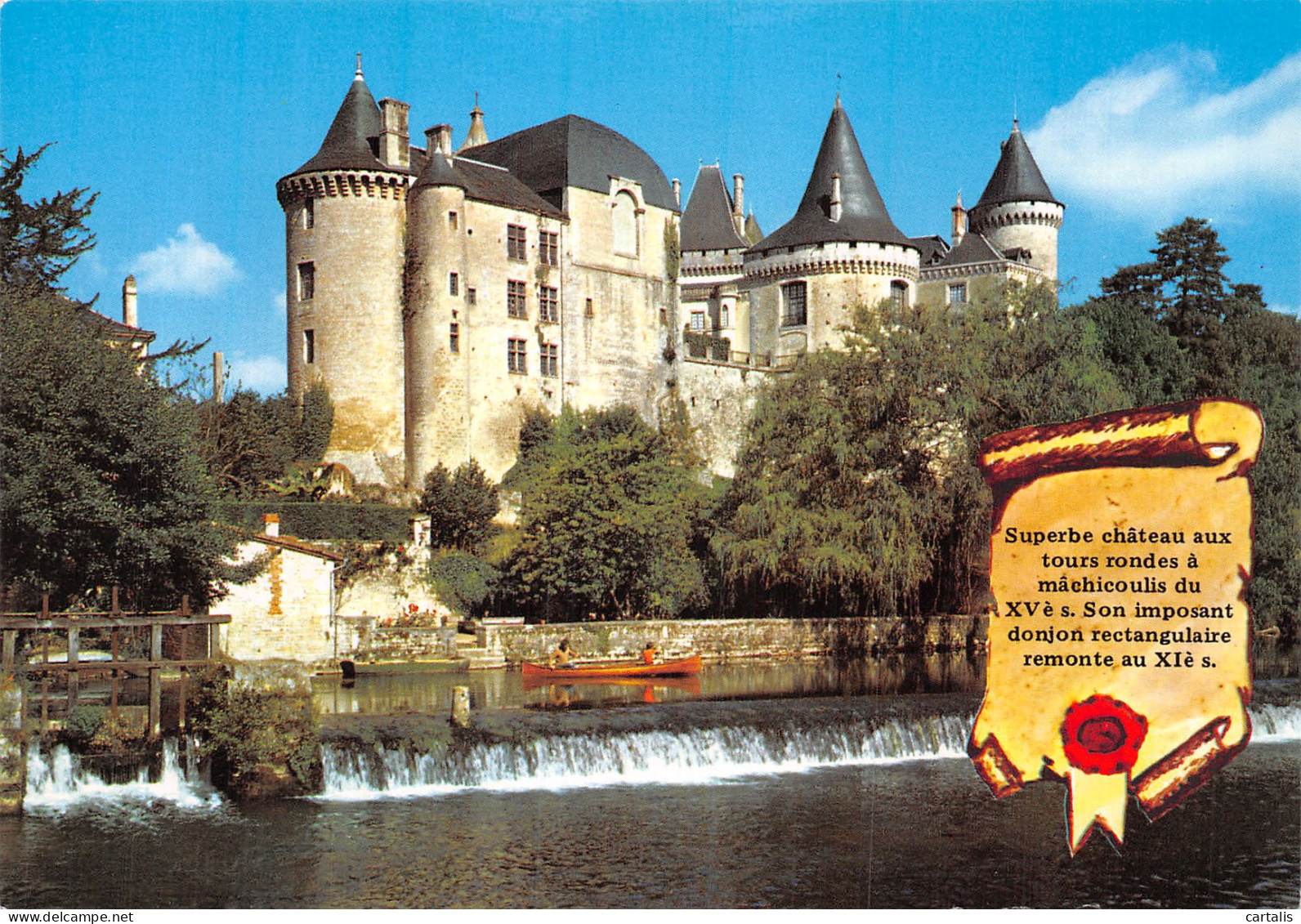 16-CHATEAU DE VERTEUIL-N° 4419-B/0325 - Sonstige & Ohne Zuordnung