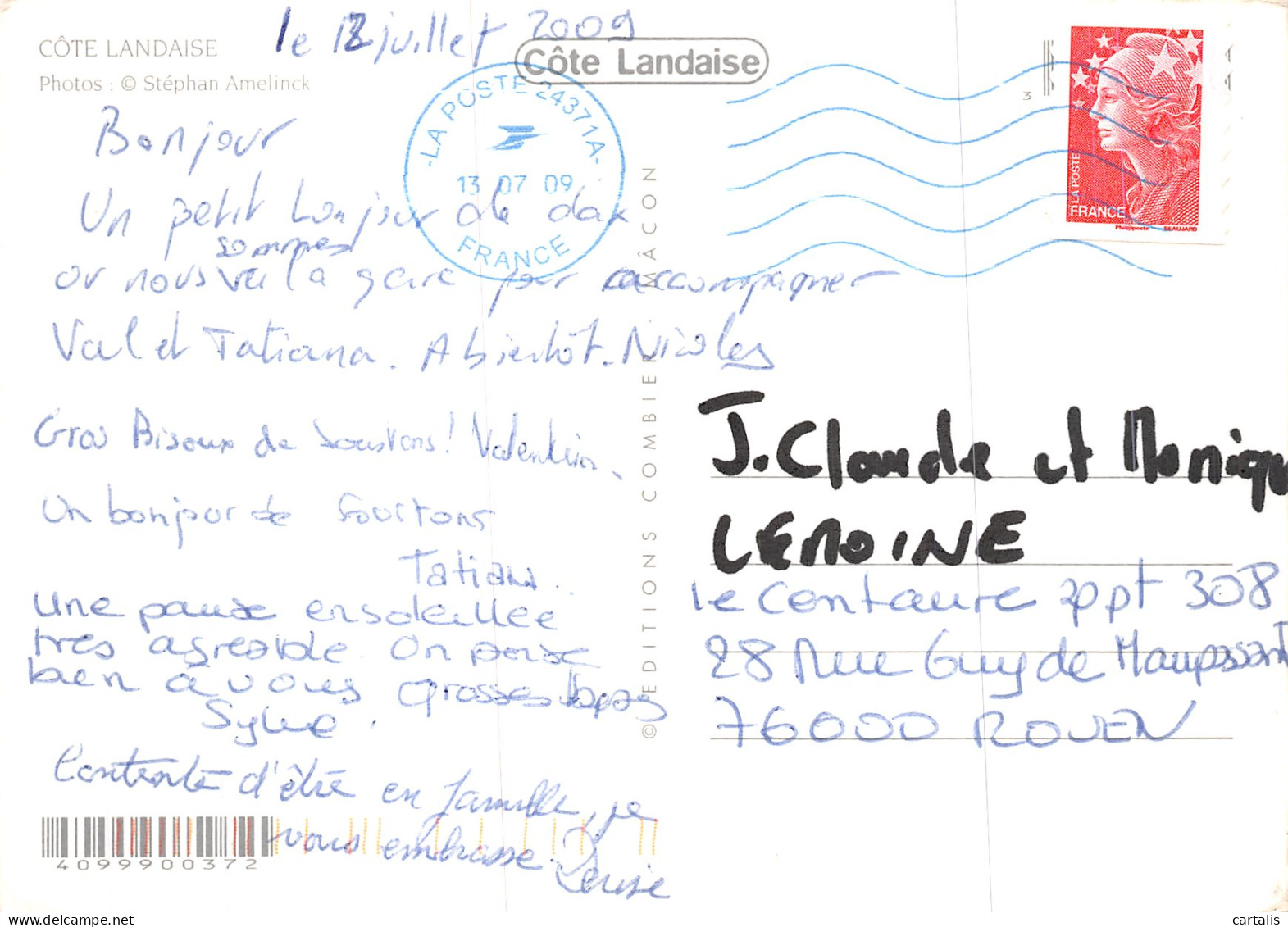 40-COTE LANDAISE-N° 4419-B/0209 - Otros & Sin Clasificación