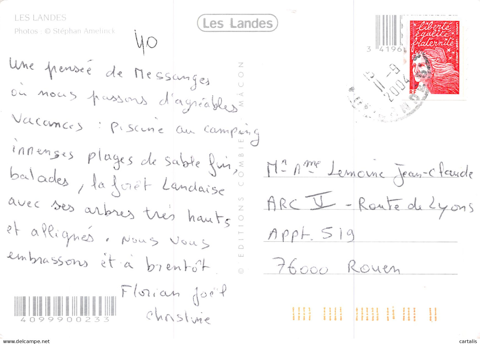 40-LES LANDES LA FORET-N° 4419-B/0207 - Other & Unclassified