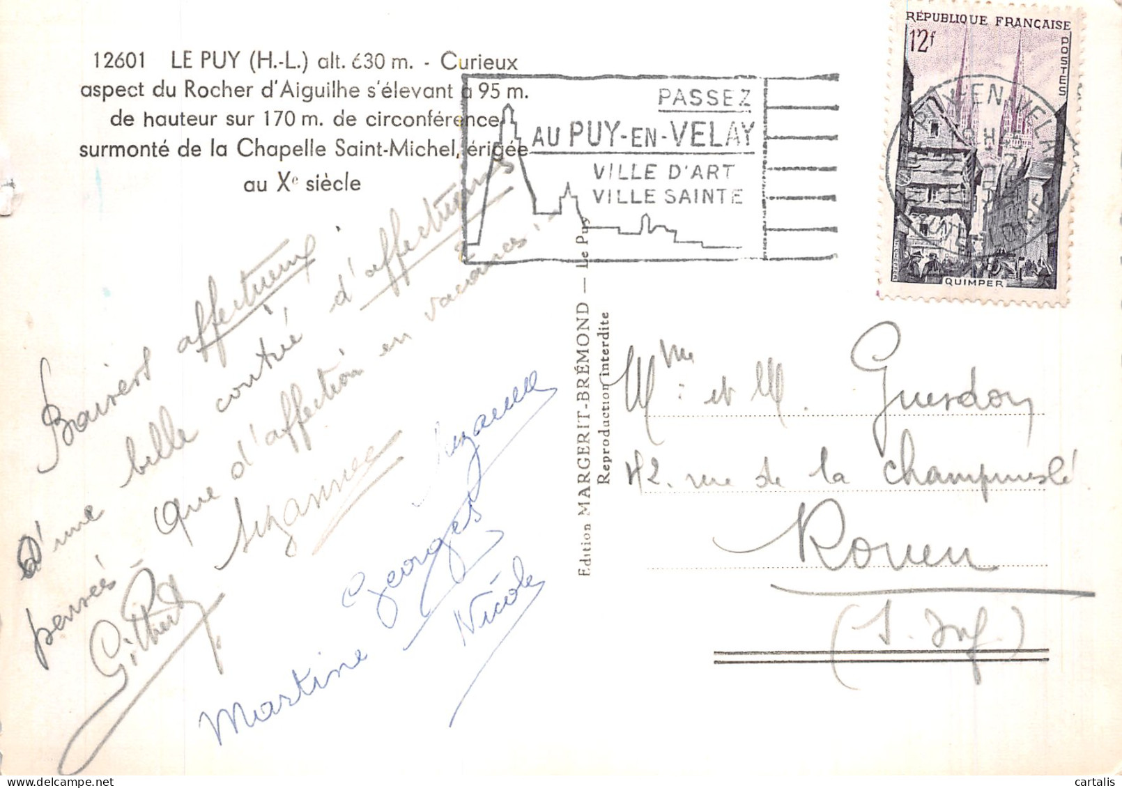 43-LE PUY-N° 4419-B/0167 - Andere & Zonder Classificatie