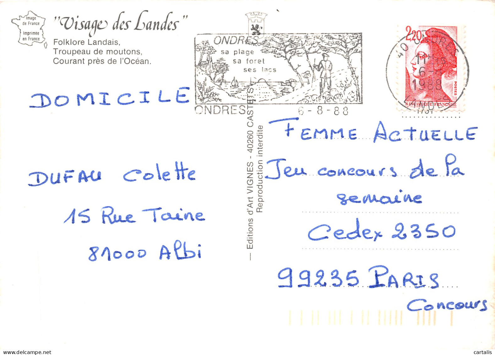 40-LES LANDES PITTORESQUES-N° 4419-A/0339 - Andere & Zonder Classificatie