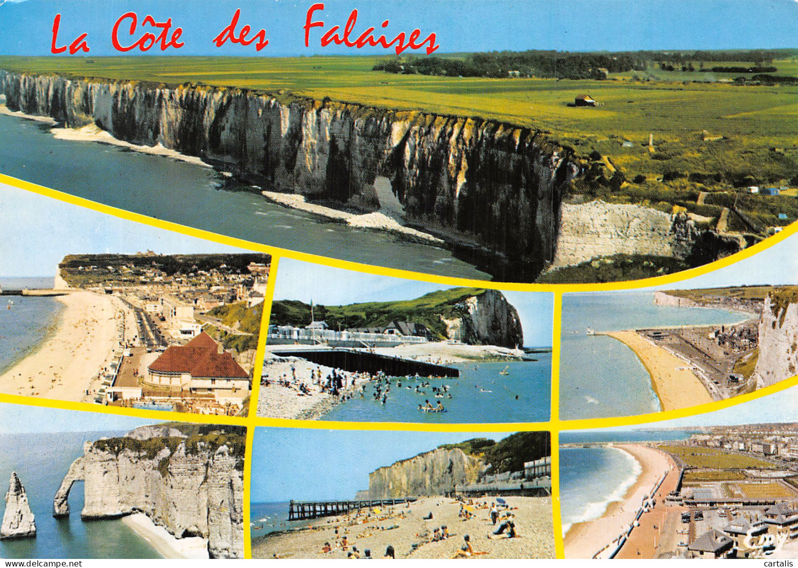 76-LA COTE DES FALAISES-N° 4419-A/0331 - Other & Unclassified