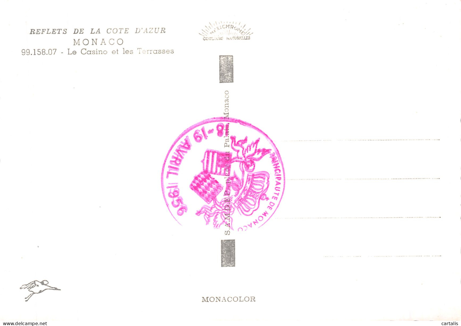 98-MONACO-N° 4419-A/0259 - Other & Unclassified