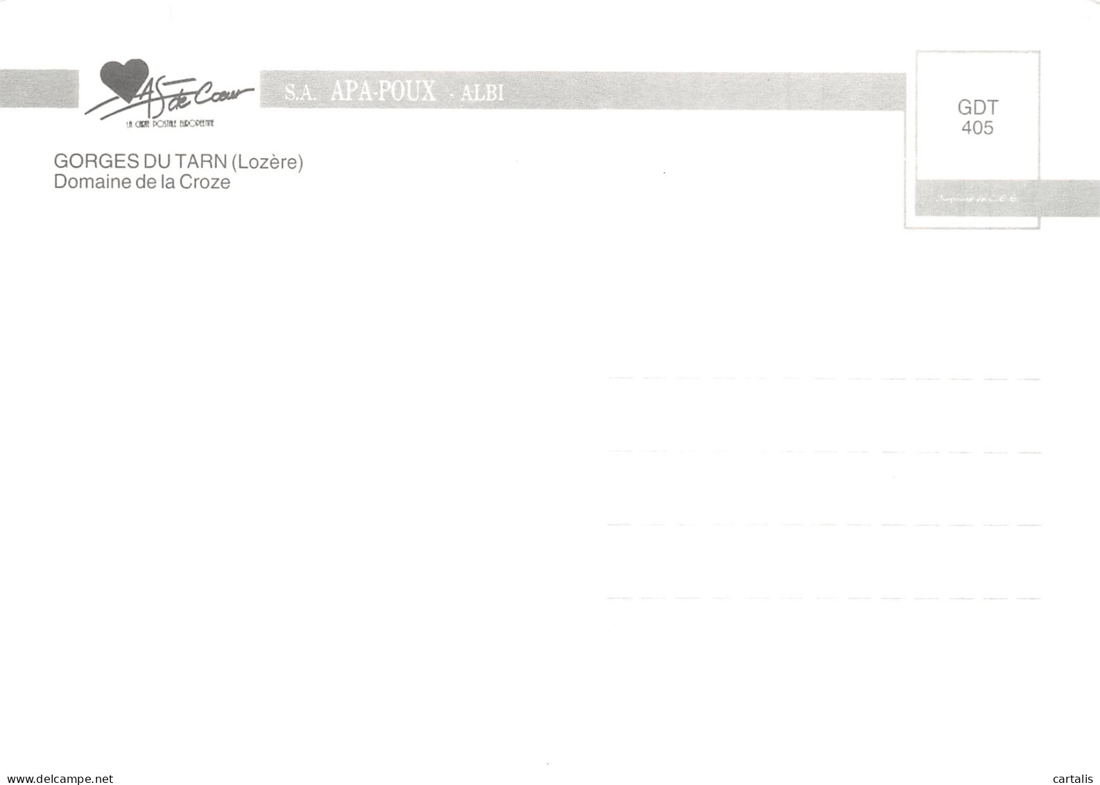 48-DOMAINE DE LA CROZE-N° 4420-A/0011 - Otros & Sin Clasificación