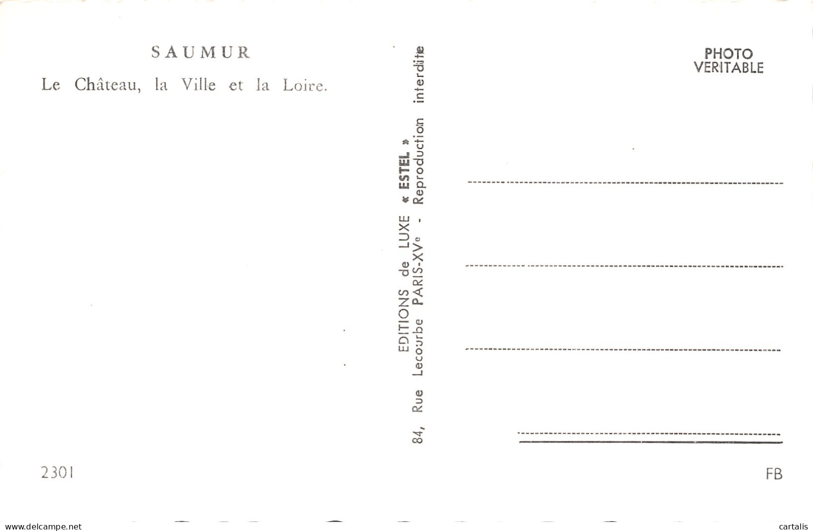 49-SAUMUR-N° 4419-E/0379 - Saumur