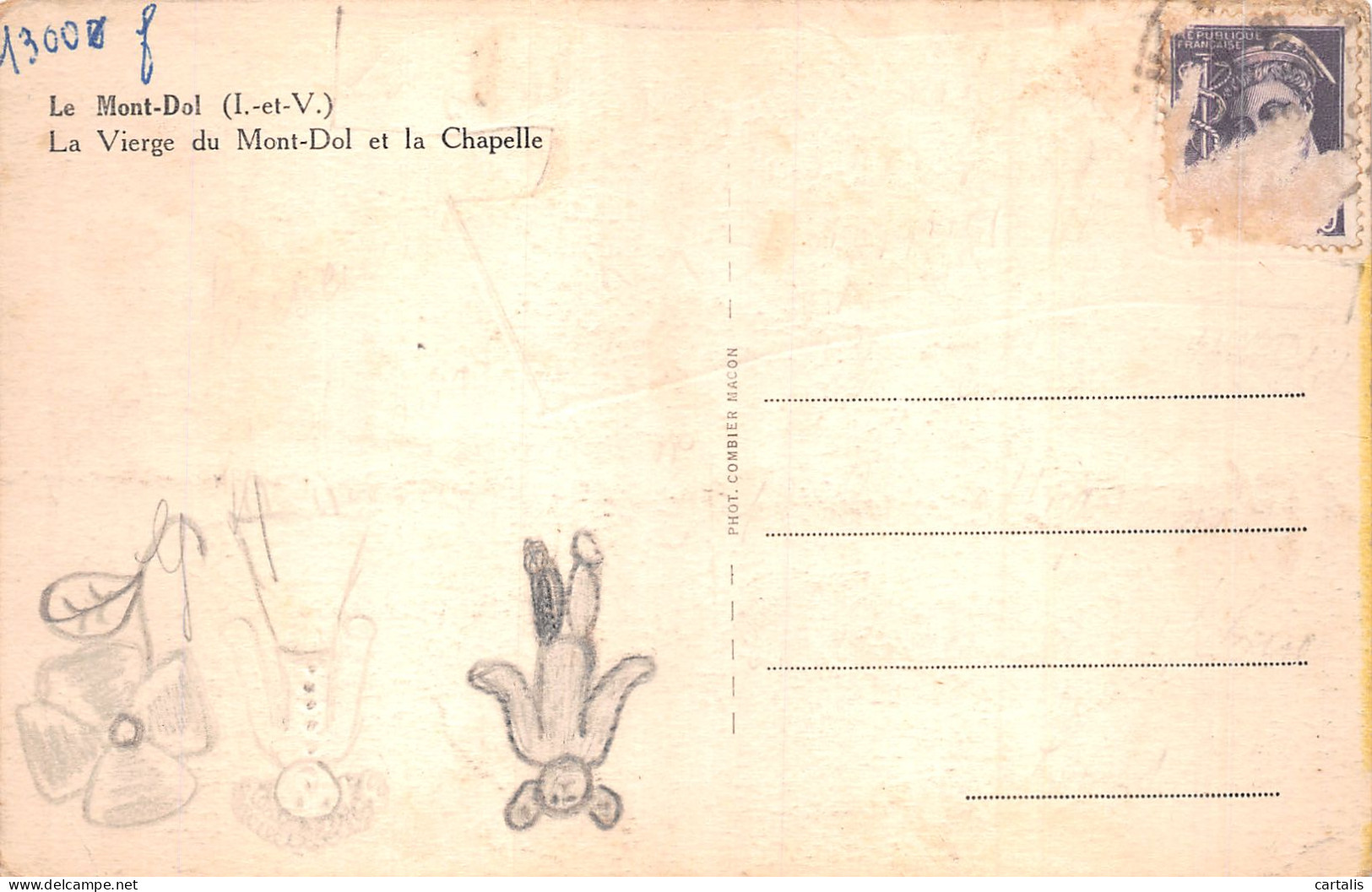 35-LE MONT DOL-N° 4419-E/0115 - Andere & Zonder Classificatie