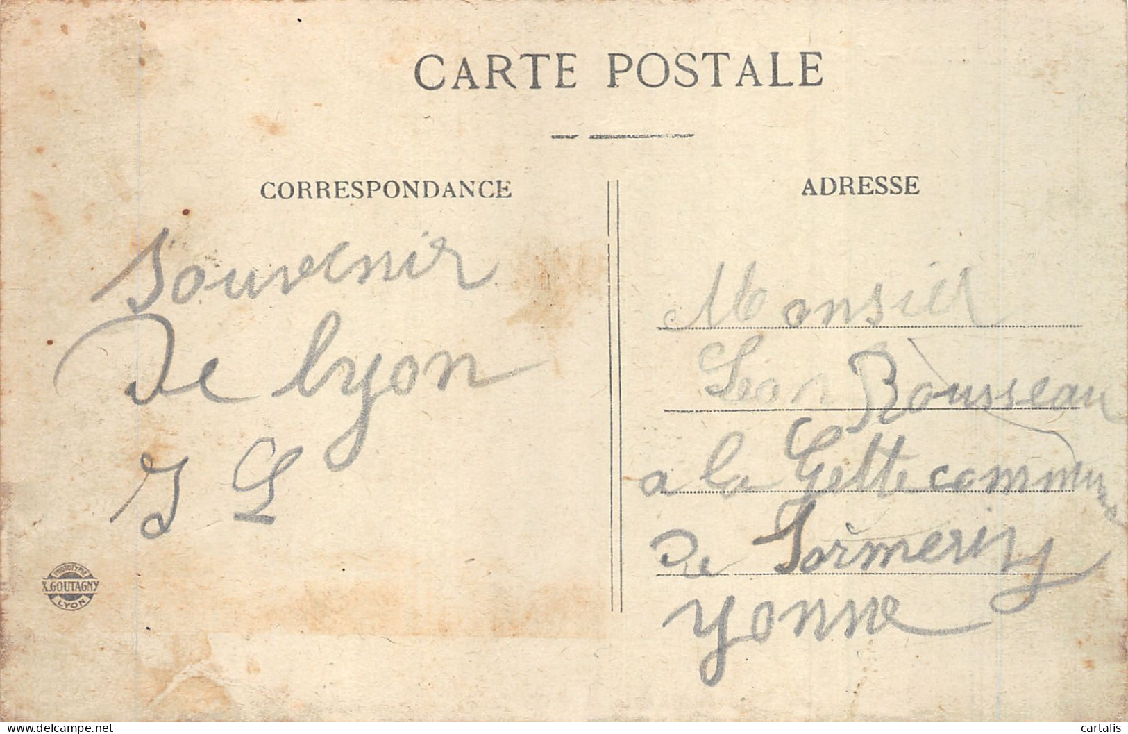 69-LYON-N° 4419-E/0049 - Other & Unclassified