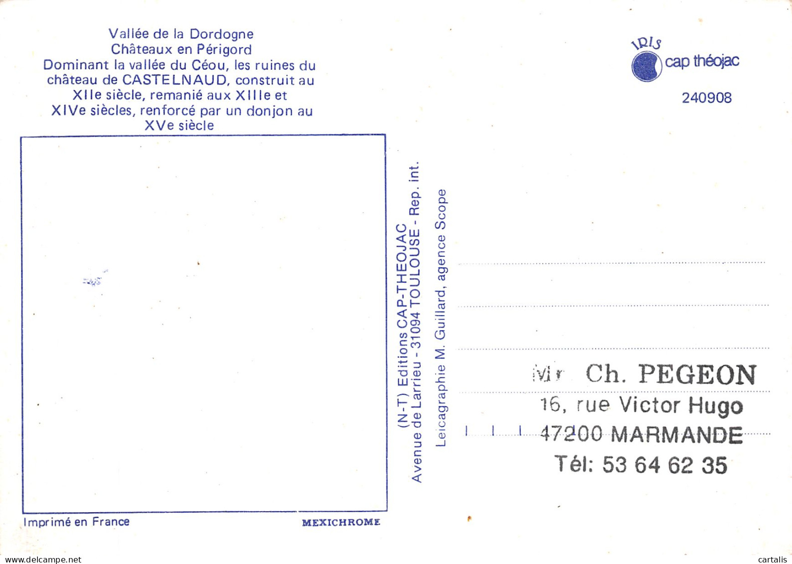 46-LE CHATEAU DE CASTELNAUD-N° 4419-D/0273 - Sonstige & Ohne Zuordnung