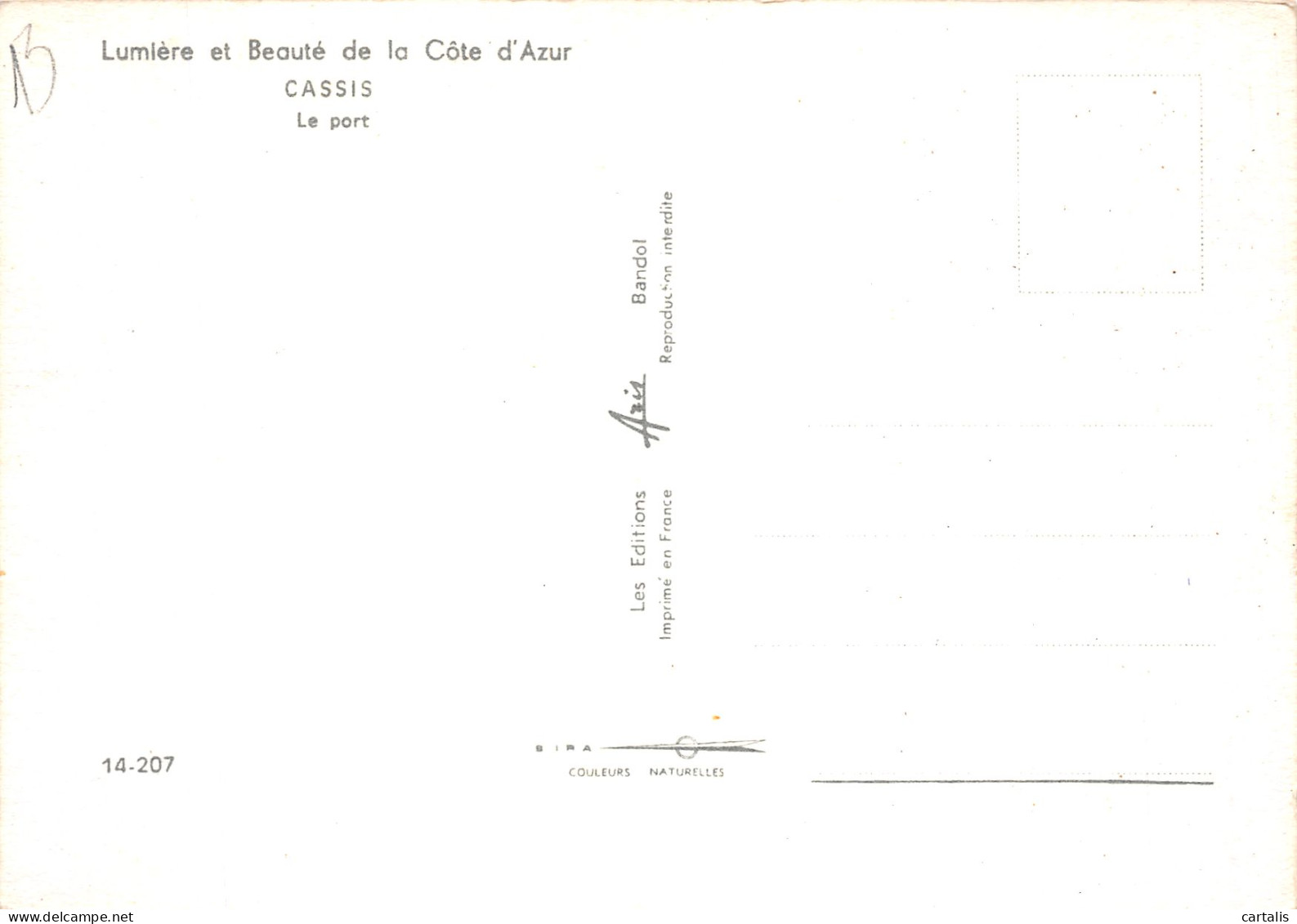13-CASSIS-N° 4419-D/0247 - Cassis