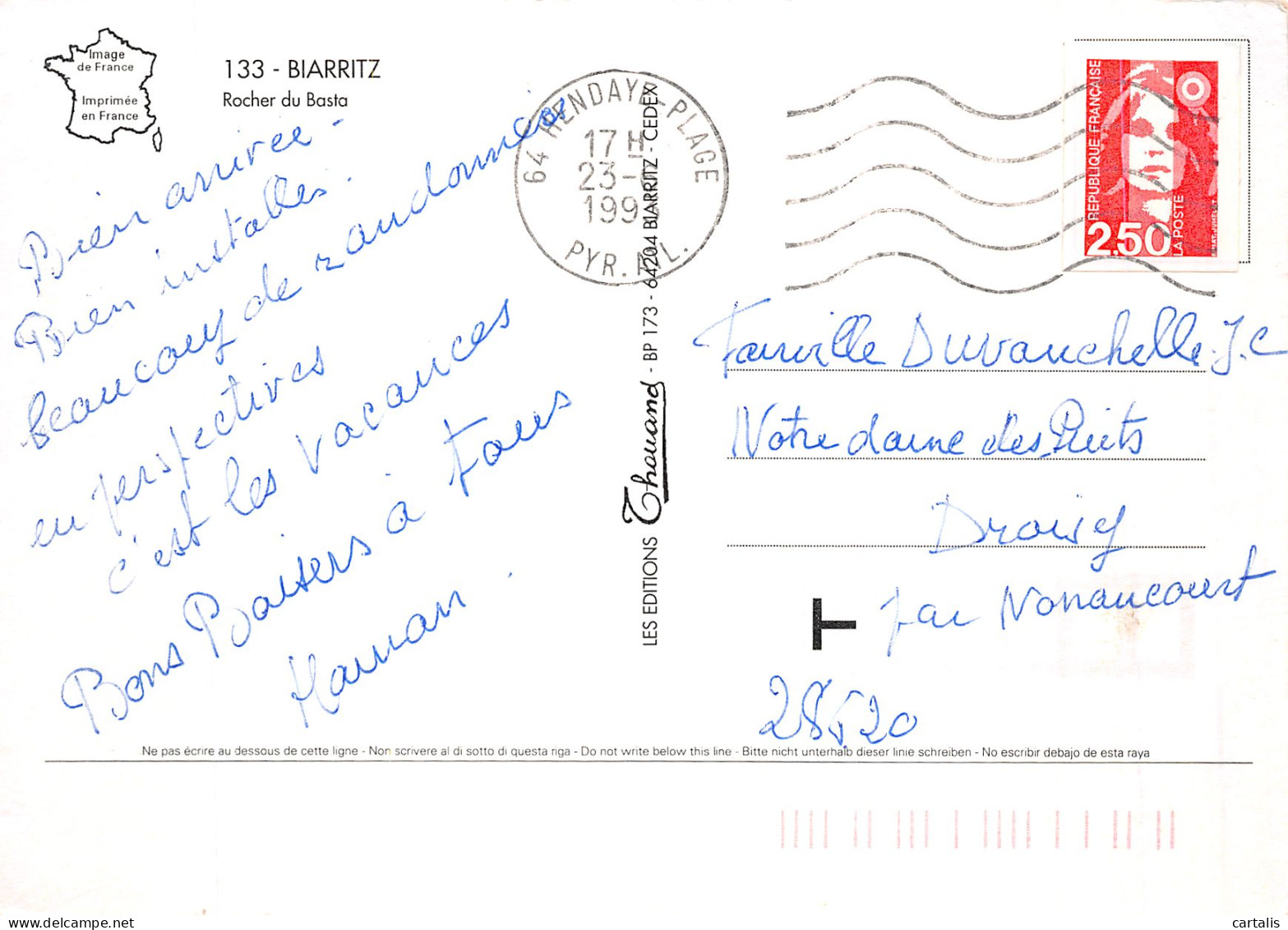 64-BIARRITZ-N° 4419-D/0193 - Biarritz