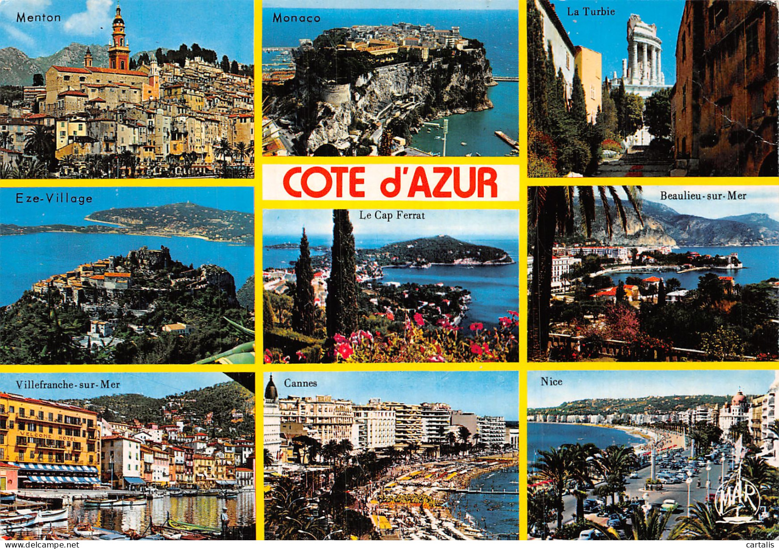 06-LA COTE D AZUR-N° 4419-D/0129 - Autres & Non Classés