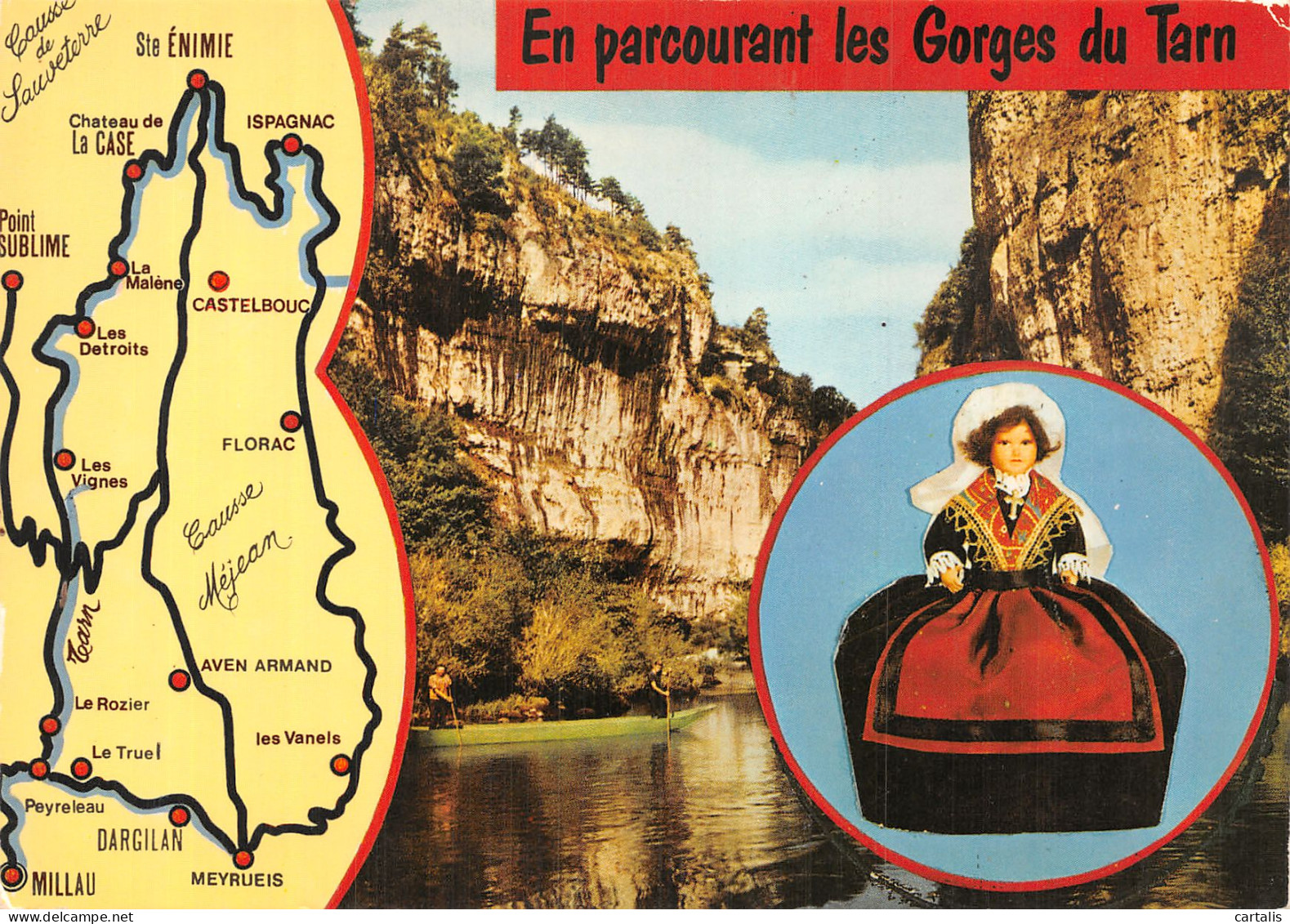 48-LES GORGES DU TARN-N° 4419-C/0387 - Andere & Zonder Classificatie