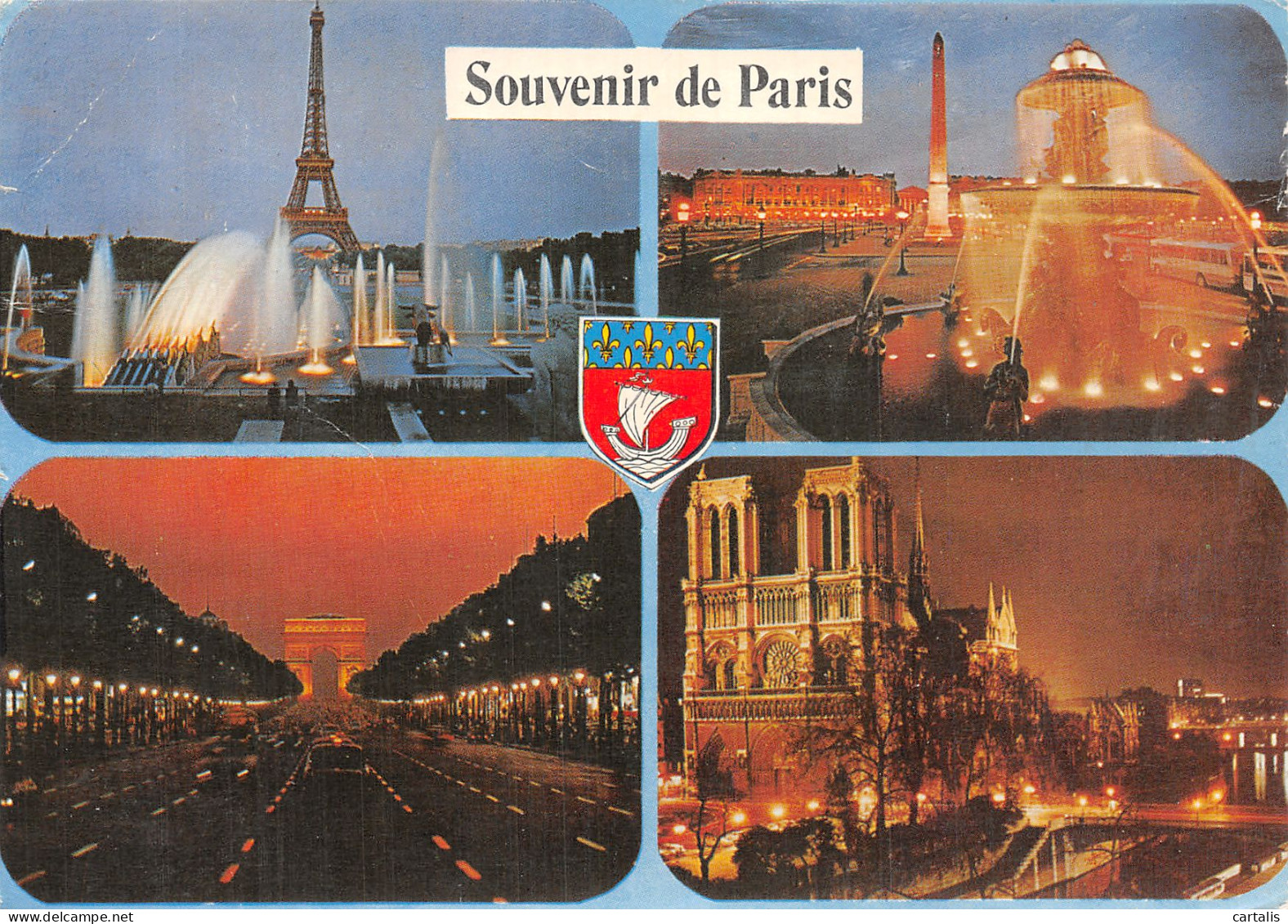 75-PARIS LA NUIT-N° 4420-C/0267 - Andere & Zonder Classificatie