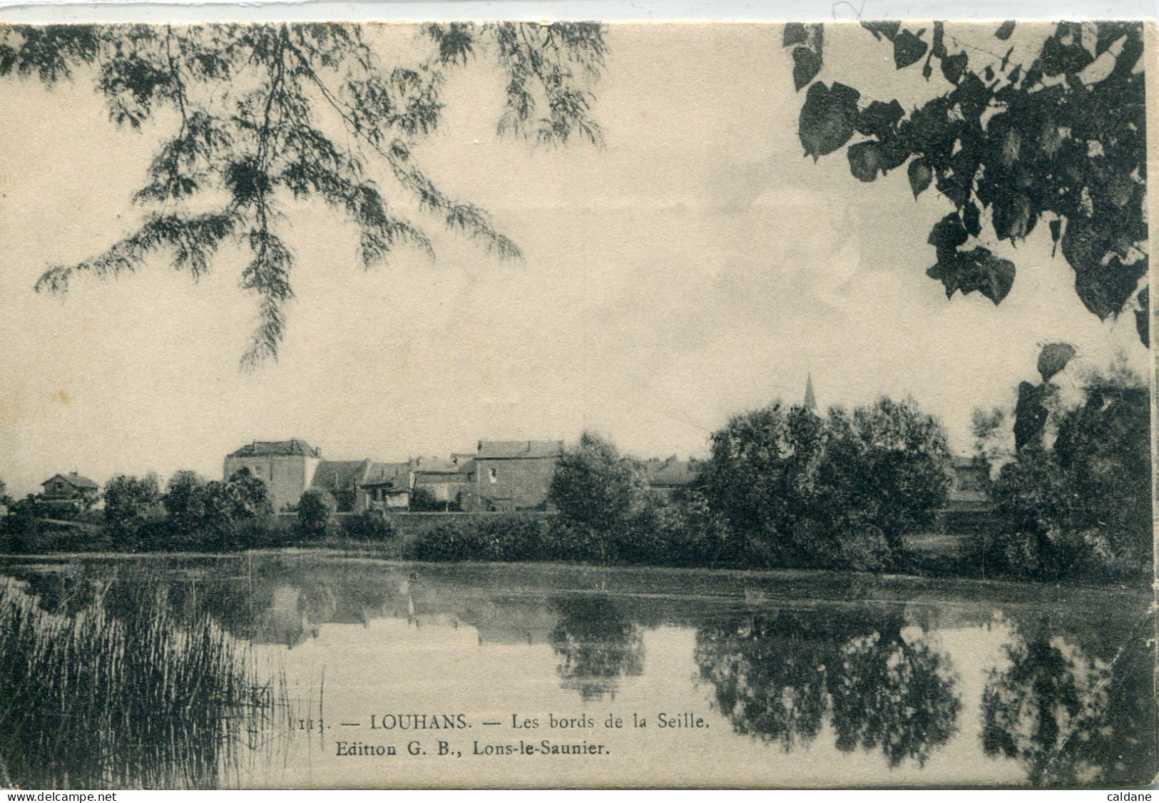 --71-SAONE Et LOIRE - LOUHANS - Les. Bords De La Seille - Louhans