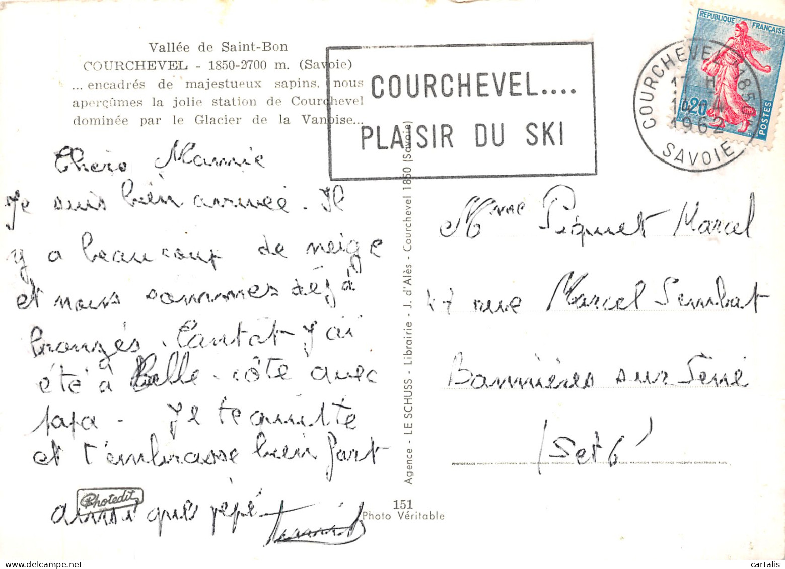 73-COURCHEVEL-N° 4420-C/0073 - Courchevel