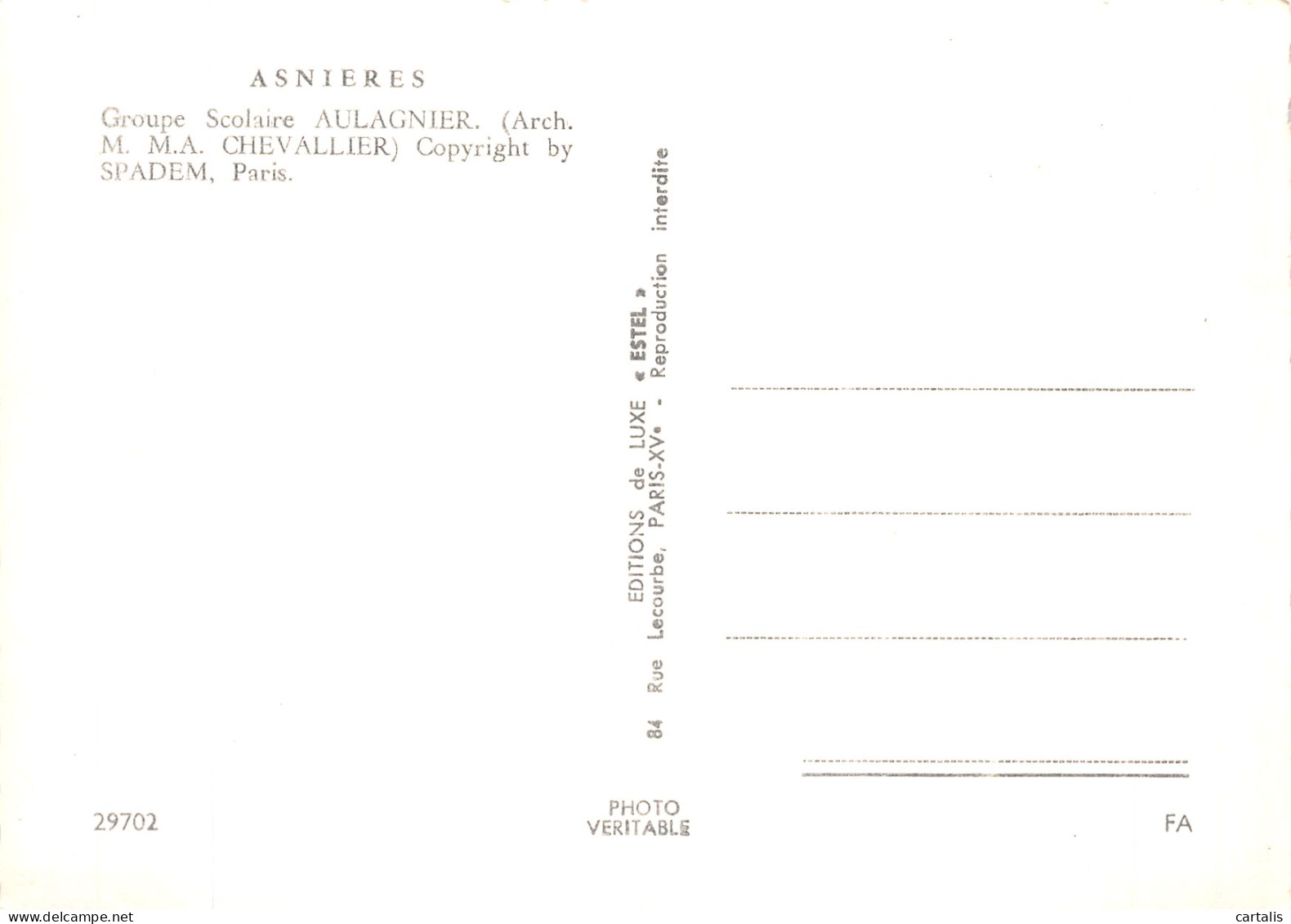 92-ASNIERES-N° 4420-B/0223 - Asnieres Sur Seine