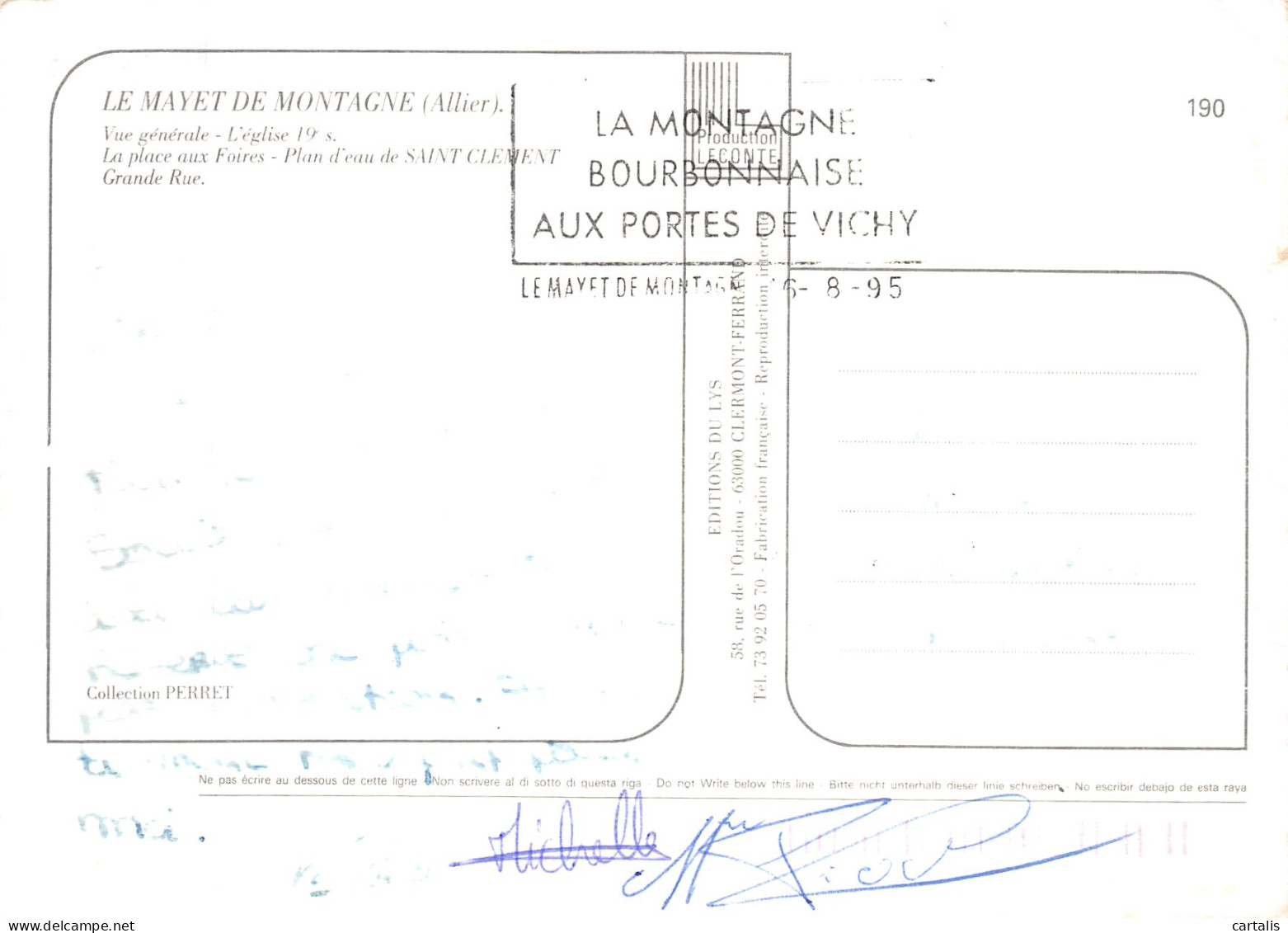 03-LE MAYET DE MONTAGNE-N° 4420-B/0181 - Altri & Non Classificati