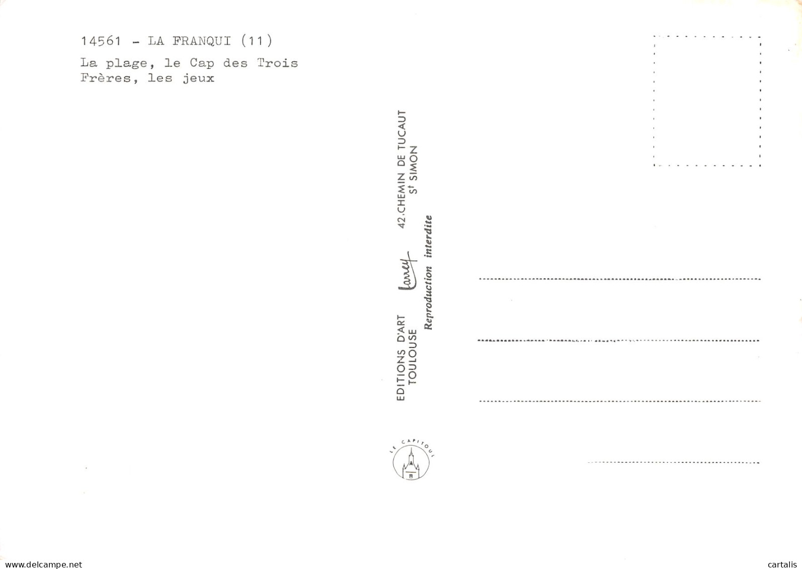 11-LA FRANQUI-N° 4420-B/0133 - Other & Unclassified