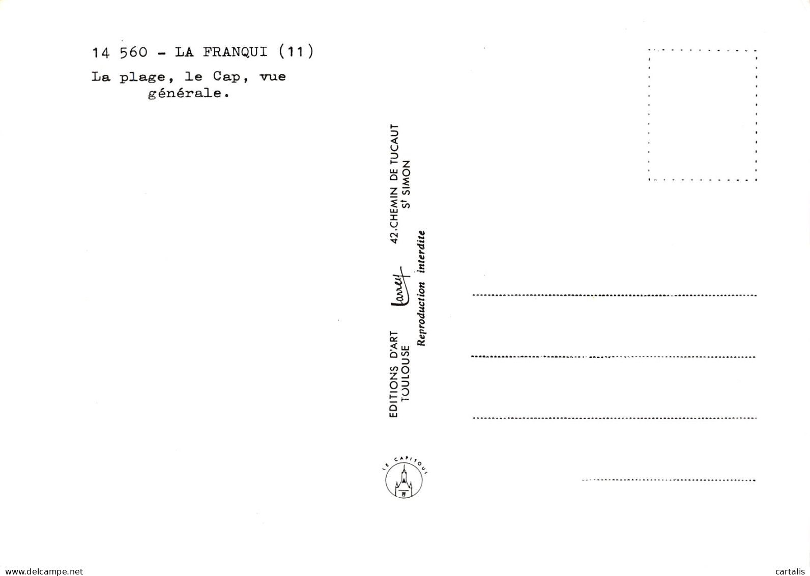 11-LA FRANQUI-N° 4420-B/0137 - Autres & Non Classés