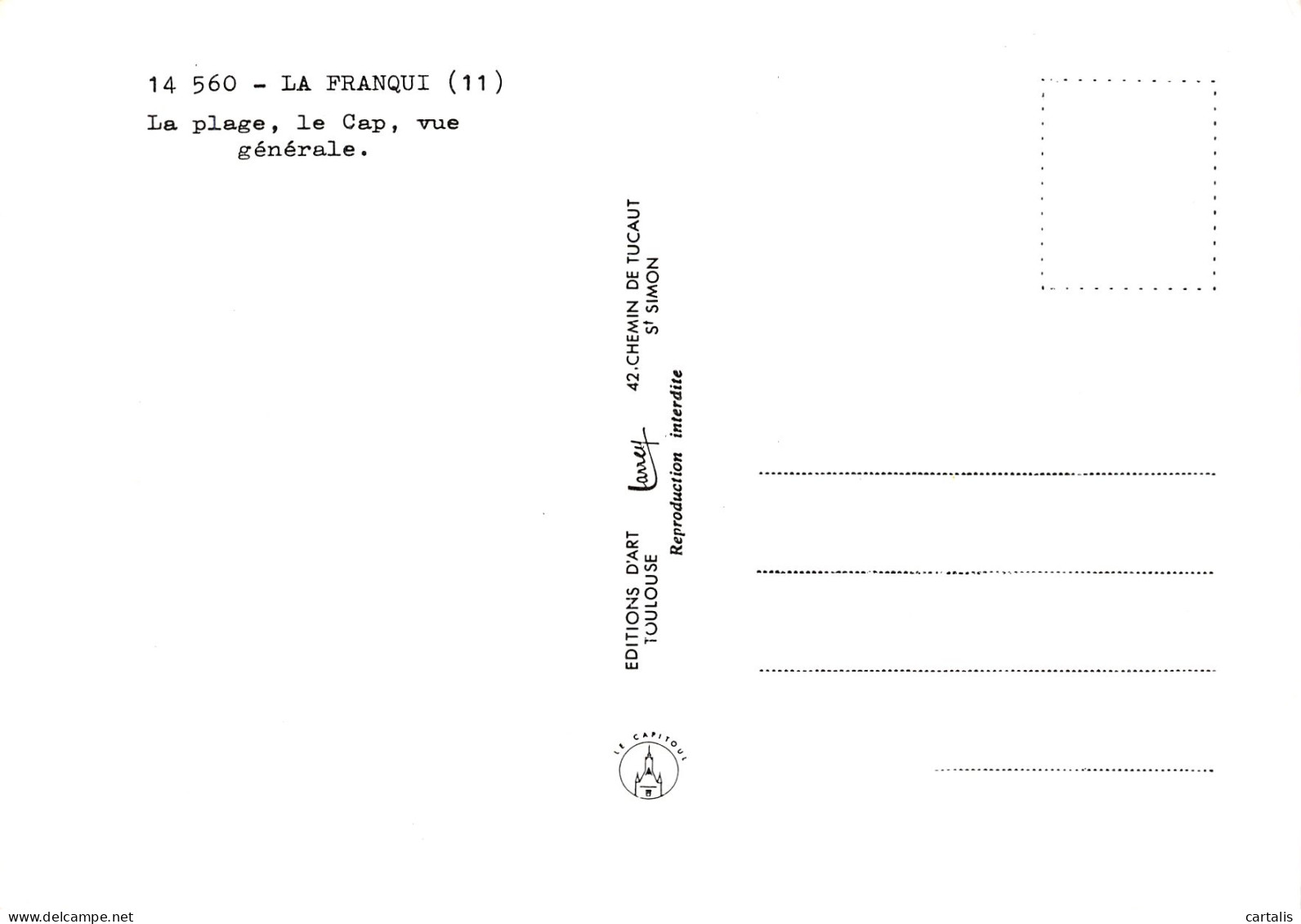 11-LA FRANQUI-N° 4420-B/0137 - Other & Unclassified