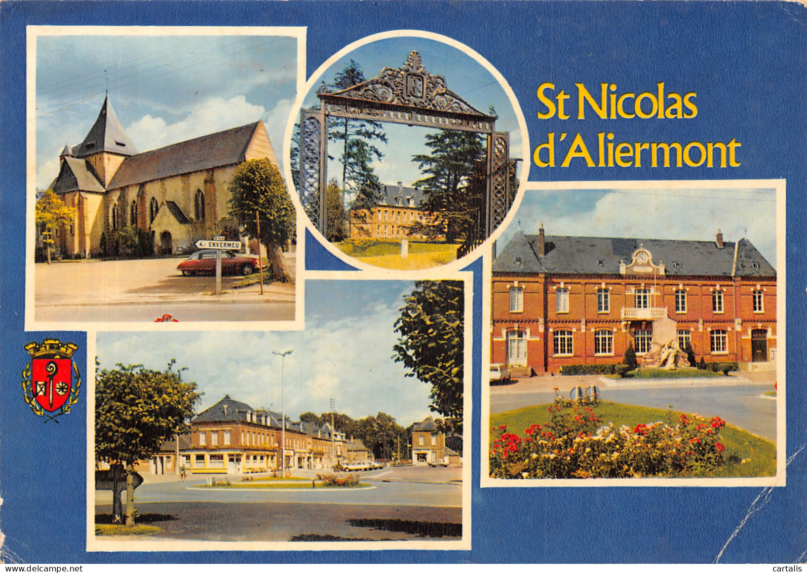 76-SAINT NICOLAS D ALIERMONT-N° 4420-B/0083 - Andere & Zonder Classificatie