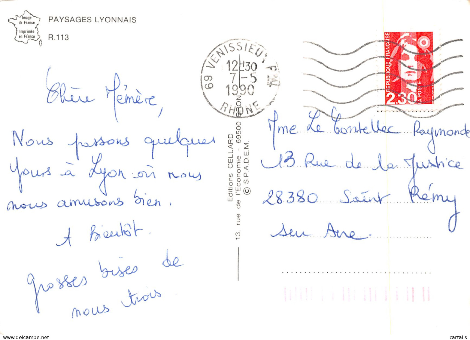 69-LYON-N° 4420-B/0091 - Other & Unclassified