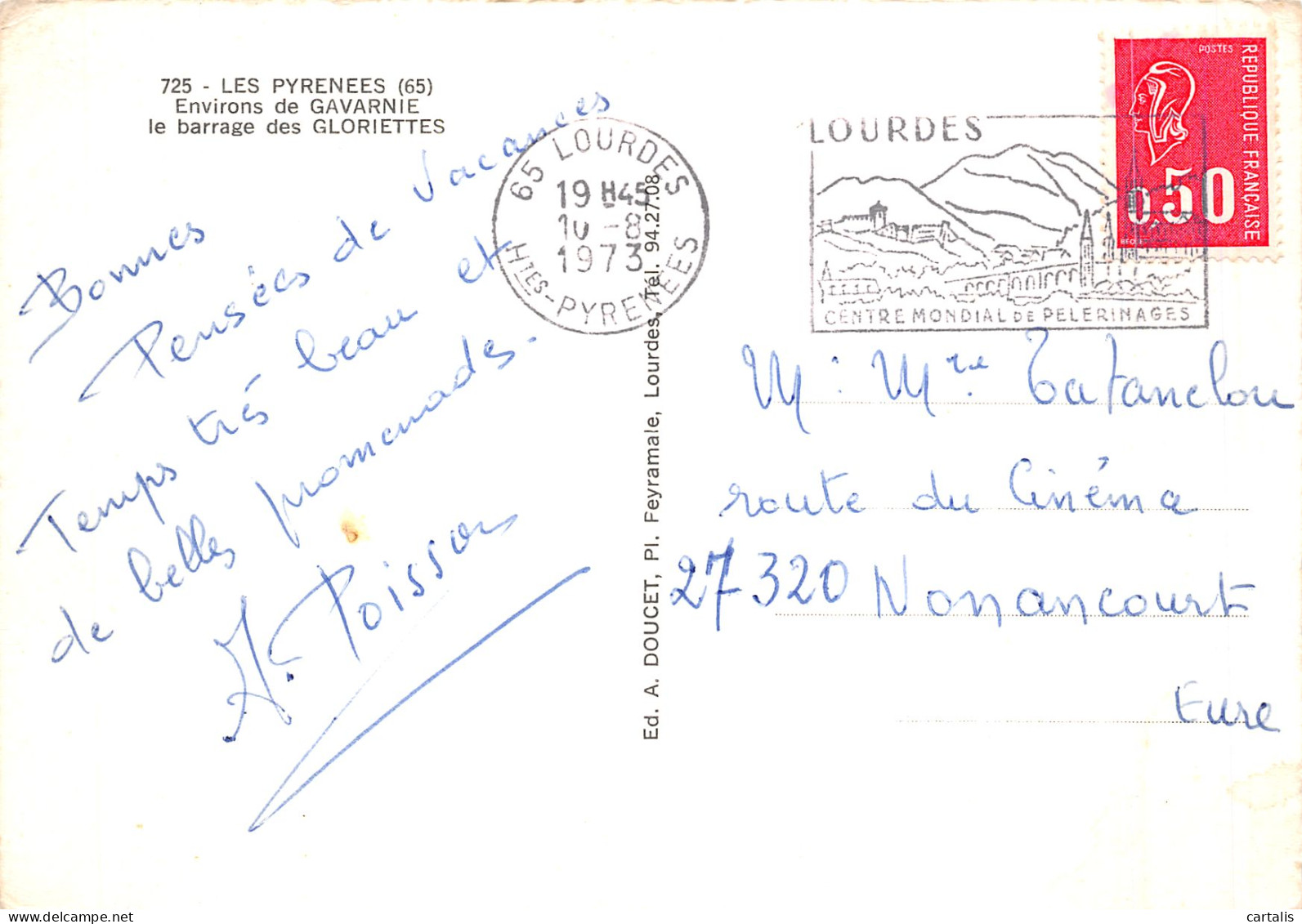 65-LE BARRAGE DES GLORIETTES-N° 4420-B/0049 - Autres & Non Classés