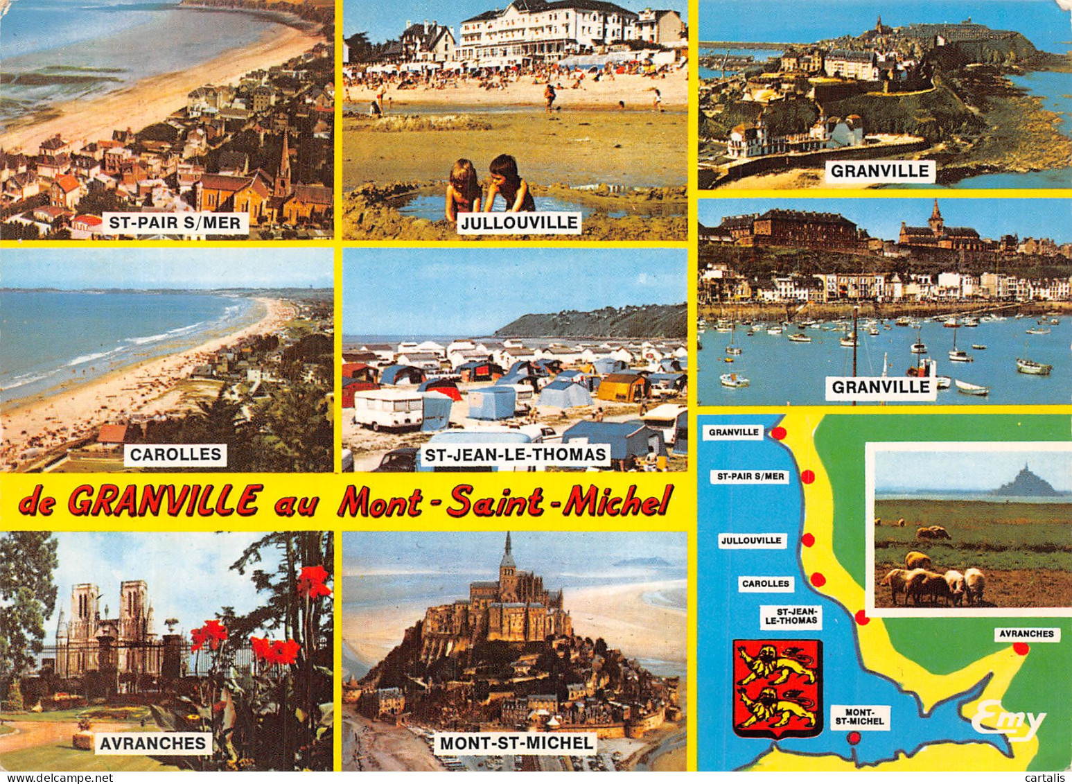 50-DE GRANVILLE AU MONT SAINT MICHEL-N° 4420-B/0029 - Other & Unclassified