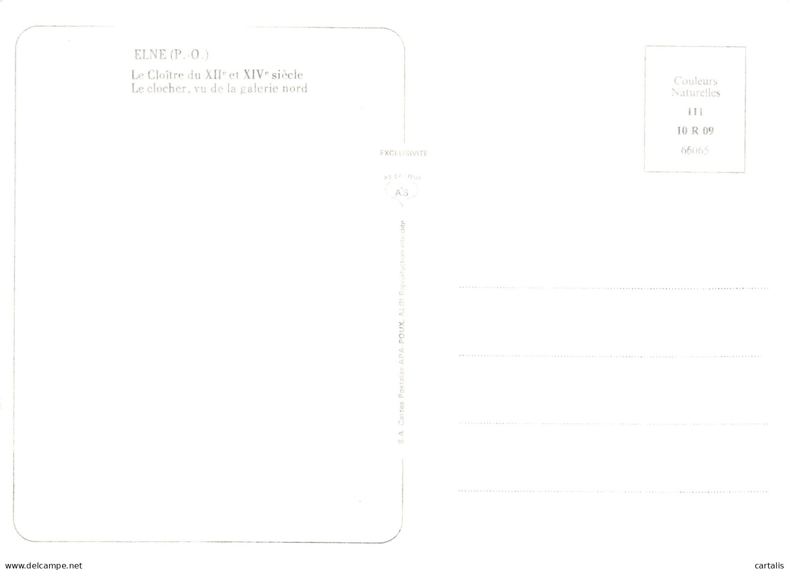 66-ELNE-N° 4420-B/0003 - Other & Unclassified