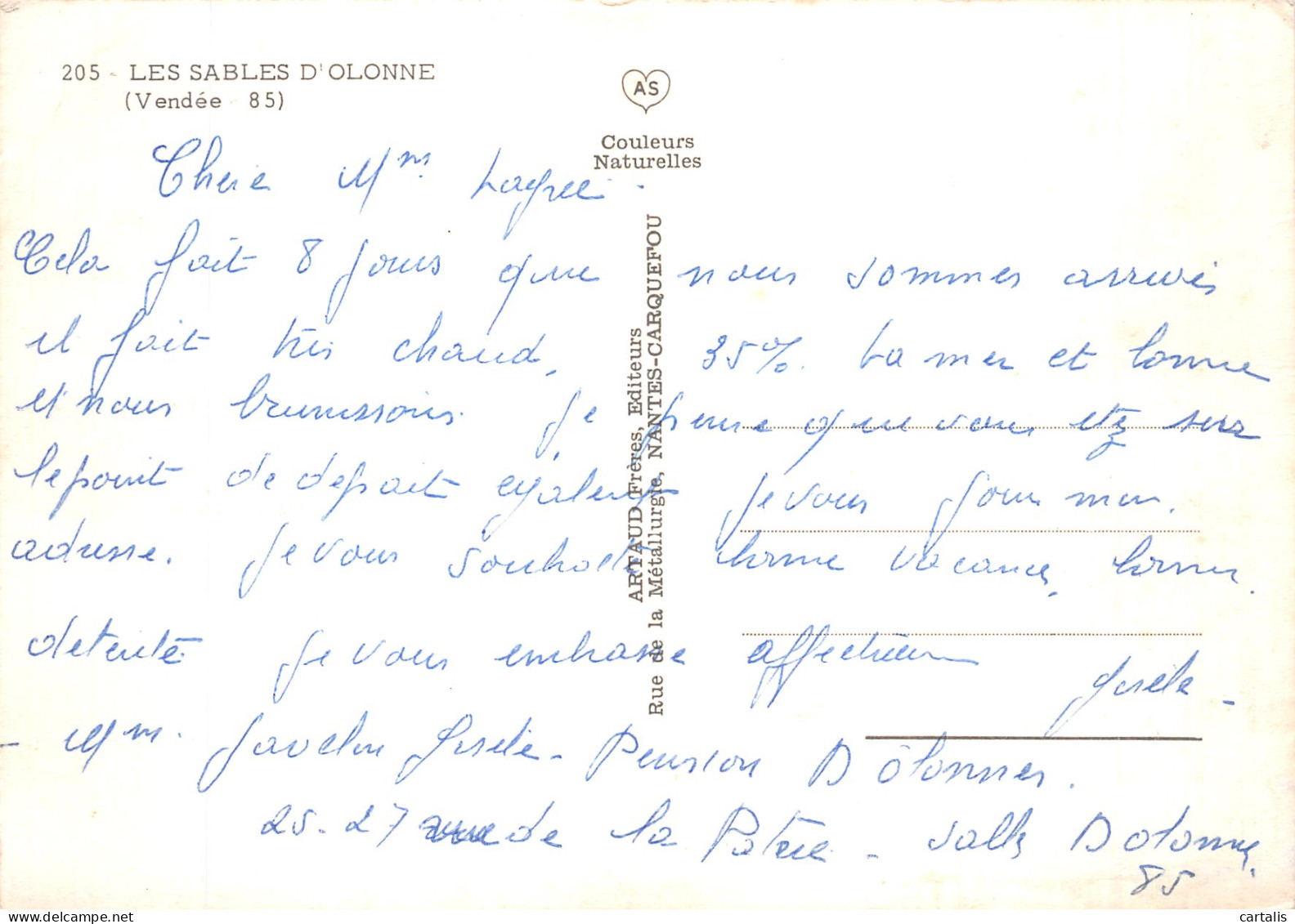 85-LES SABLES D OLONNE-N° 4420-A/0143 - Sables D'Olonne