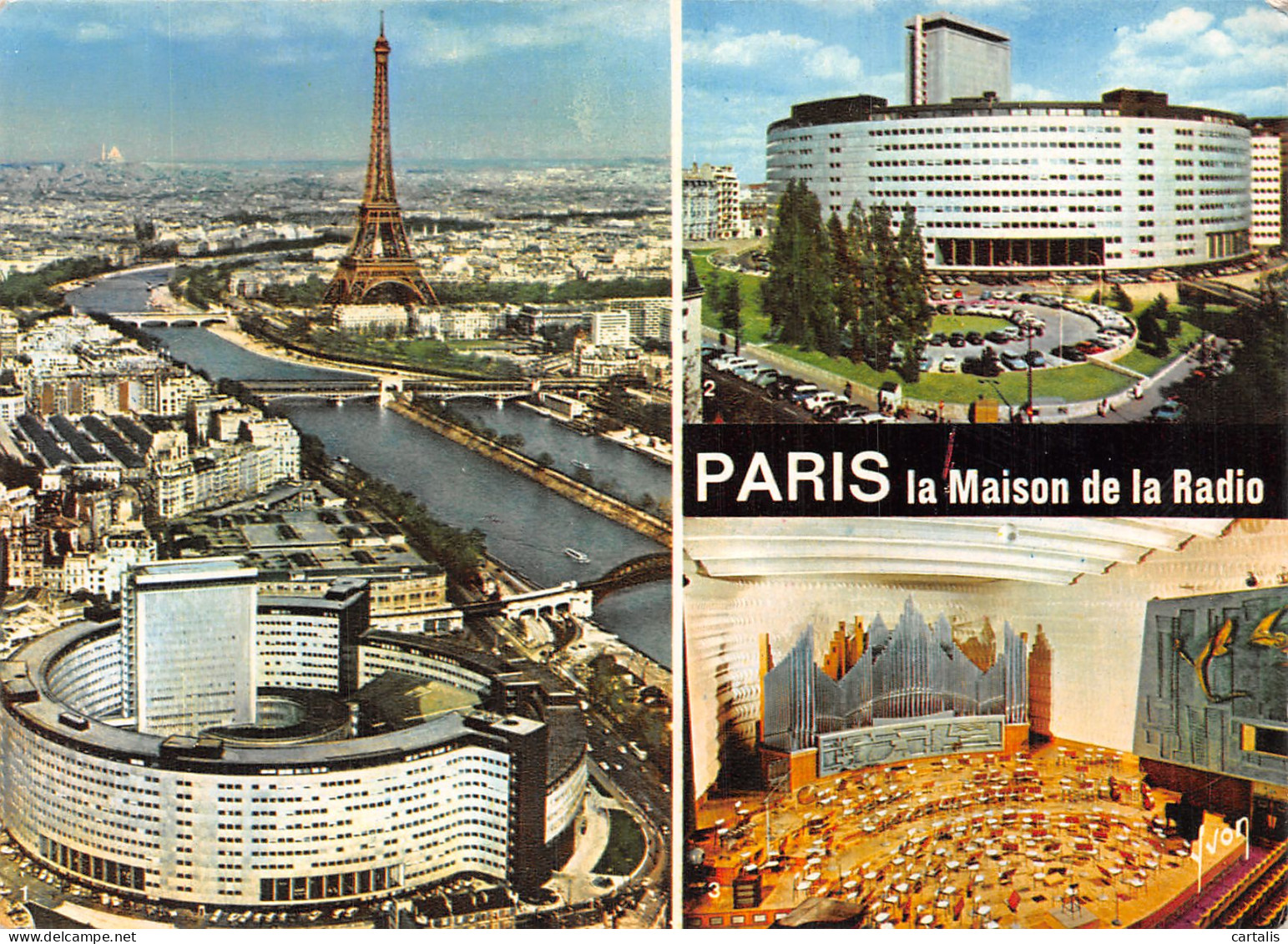 75-PARIS LA MAISON DE LA RADIO-N° 4420-A/0127 - Autres & Non Classés