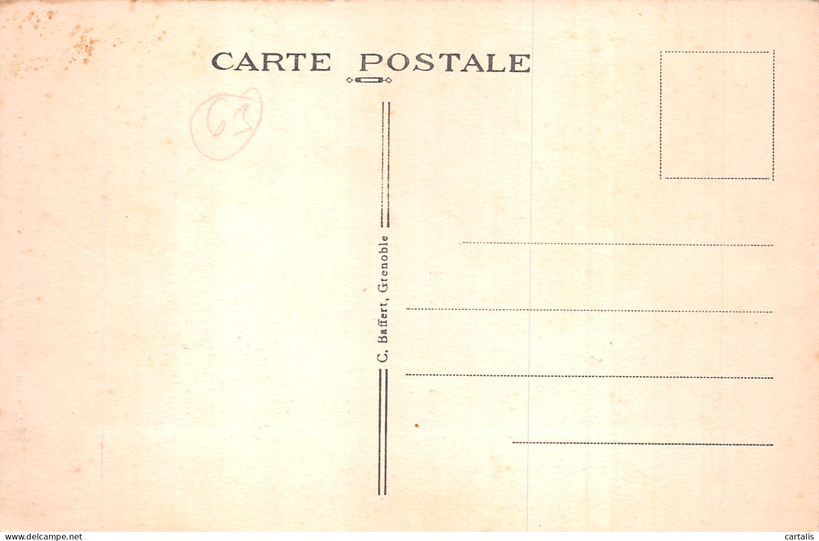 38-LA CHARTREUSE-N° 4420-E/0257 - Other & Unclassified