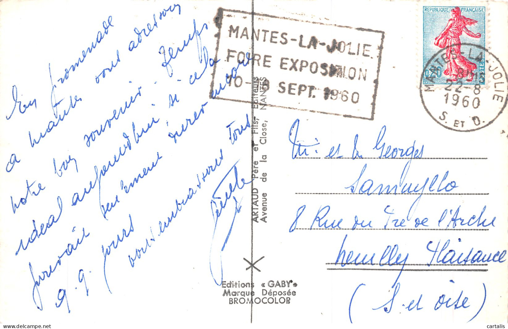 78-MANTES LA JOLIE-N° 4420-E/0247 - Mantes La Jolie